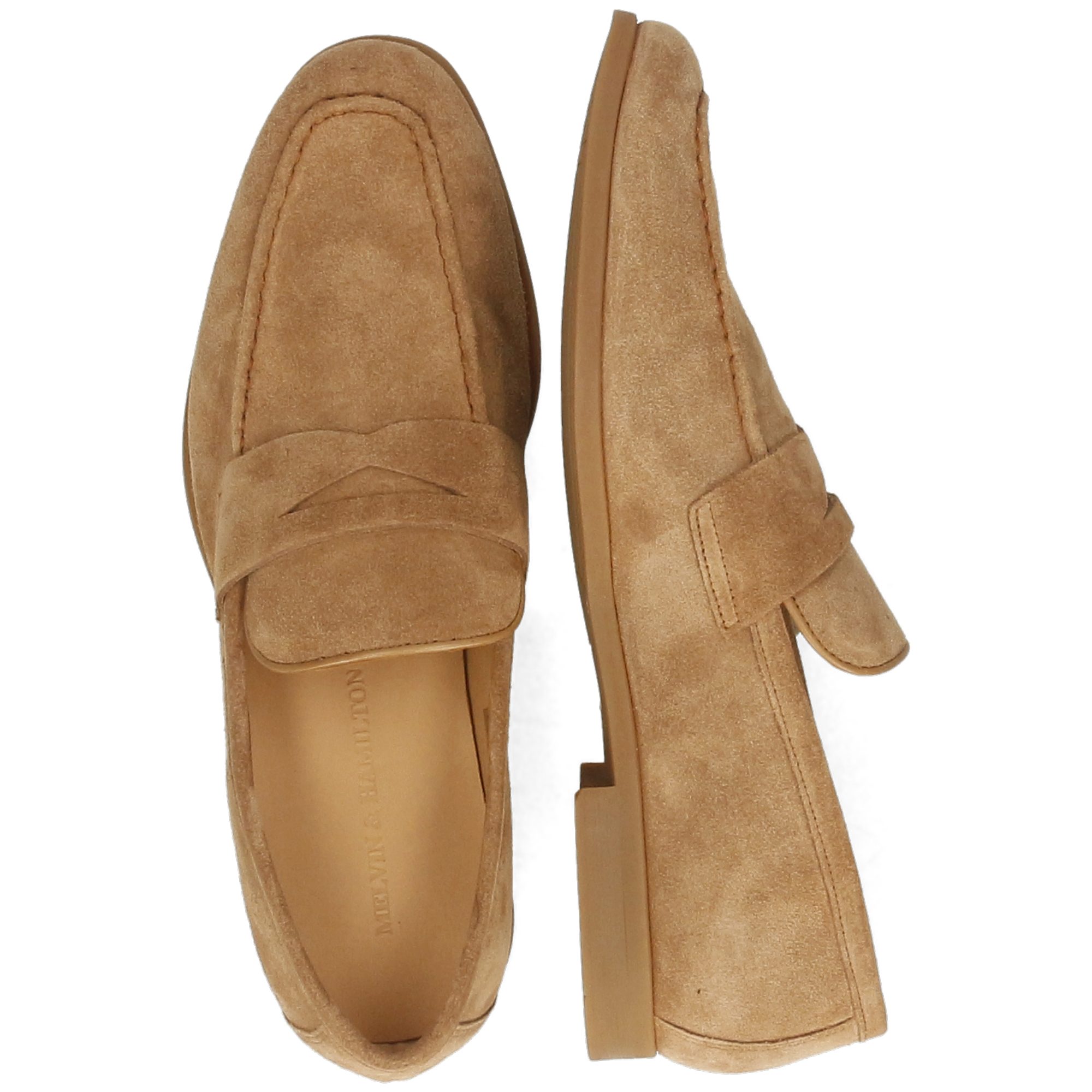 Melvin & Hamilton Corentin 3 Leder-Loafers für Herren Loafer Flache Absätze, Echtes Leder