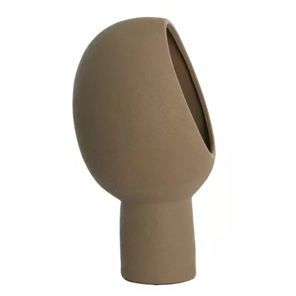 Light & Living Tischleuchte Tischleuchte MONK von Light & Living 25x25x46 cm Lampe Keramik Braun, ohne Leuchtmittel