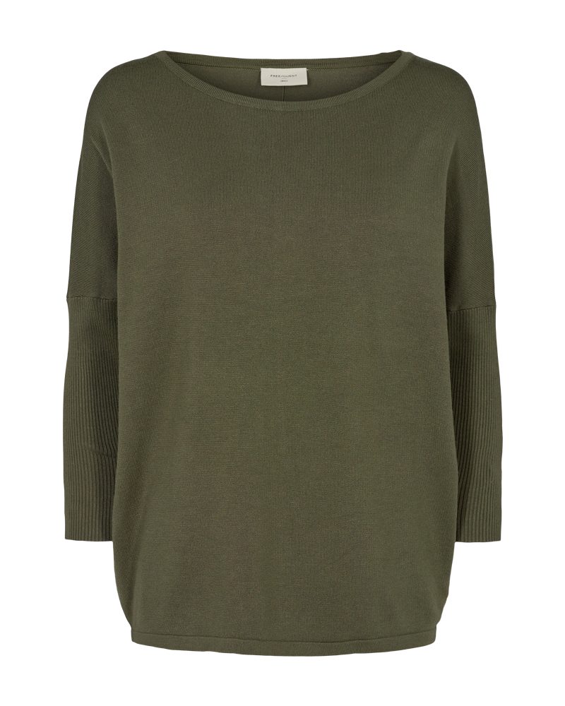 FREEQUENT Strickpullover FQJONE-PU mit 3/4 Armen günstig online kaufen