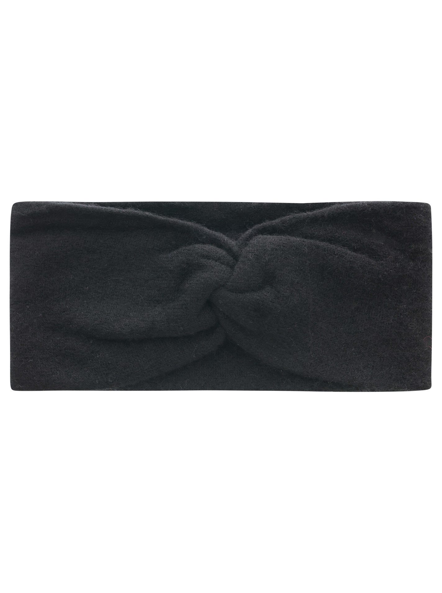 Zwillingsherz Stirnband "Classic" Knoten vorn, Cashmere, Feinstrick günstig online kaufen