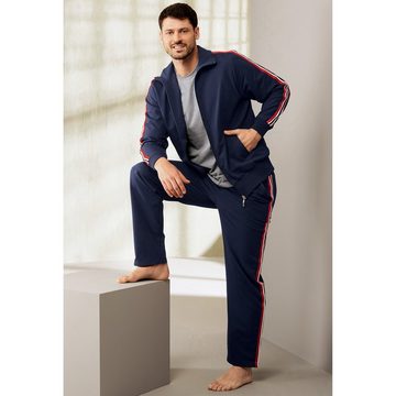 Erwin Müller Sweatjacke Herren-Freizeitjacke Uni