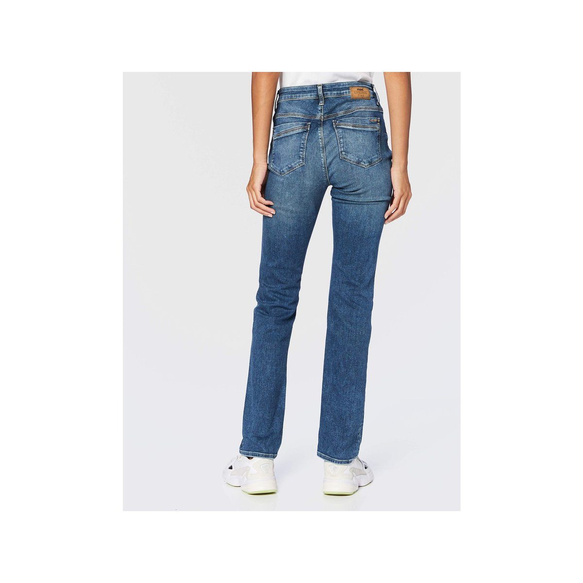 (1-tlg) mittel-blau 5-Pocket-Jeans Mavi
