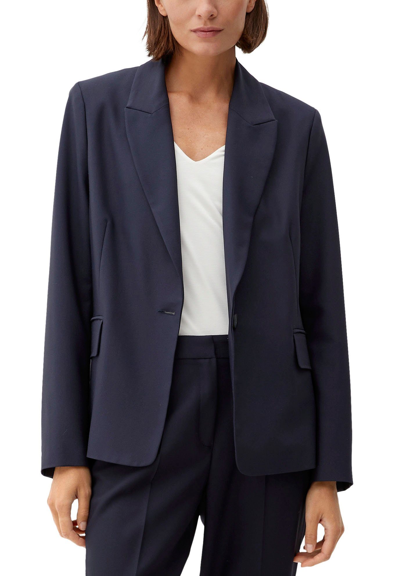 blau LABEL s.Oliver BLACK Jackenblazer