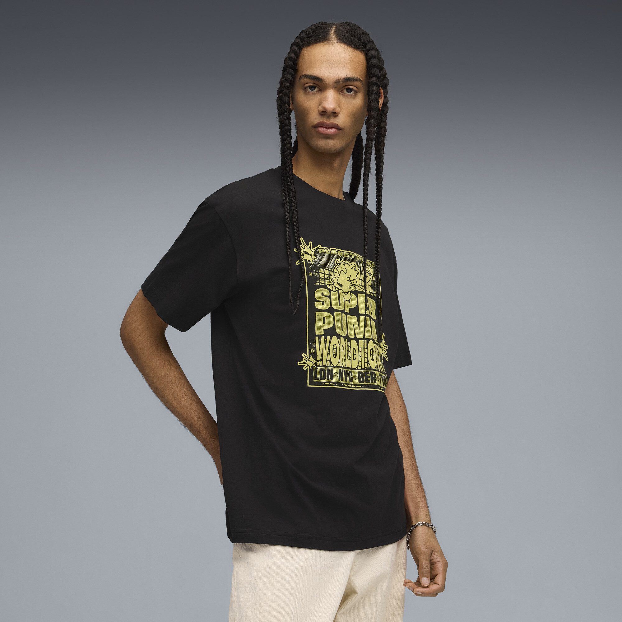 PUMA T-Shirt Graphic SUPER PUMA World günstig online kaufen