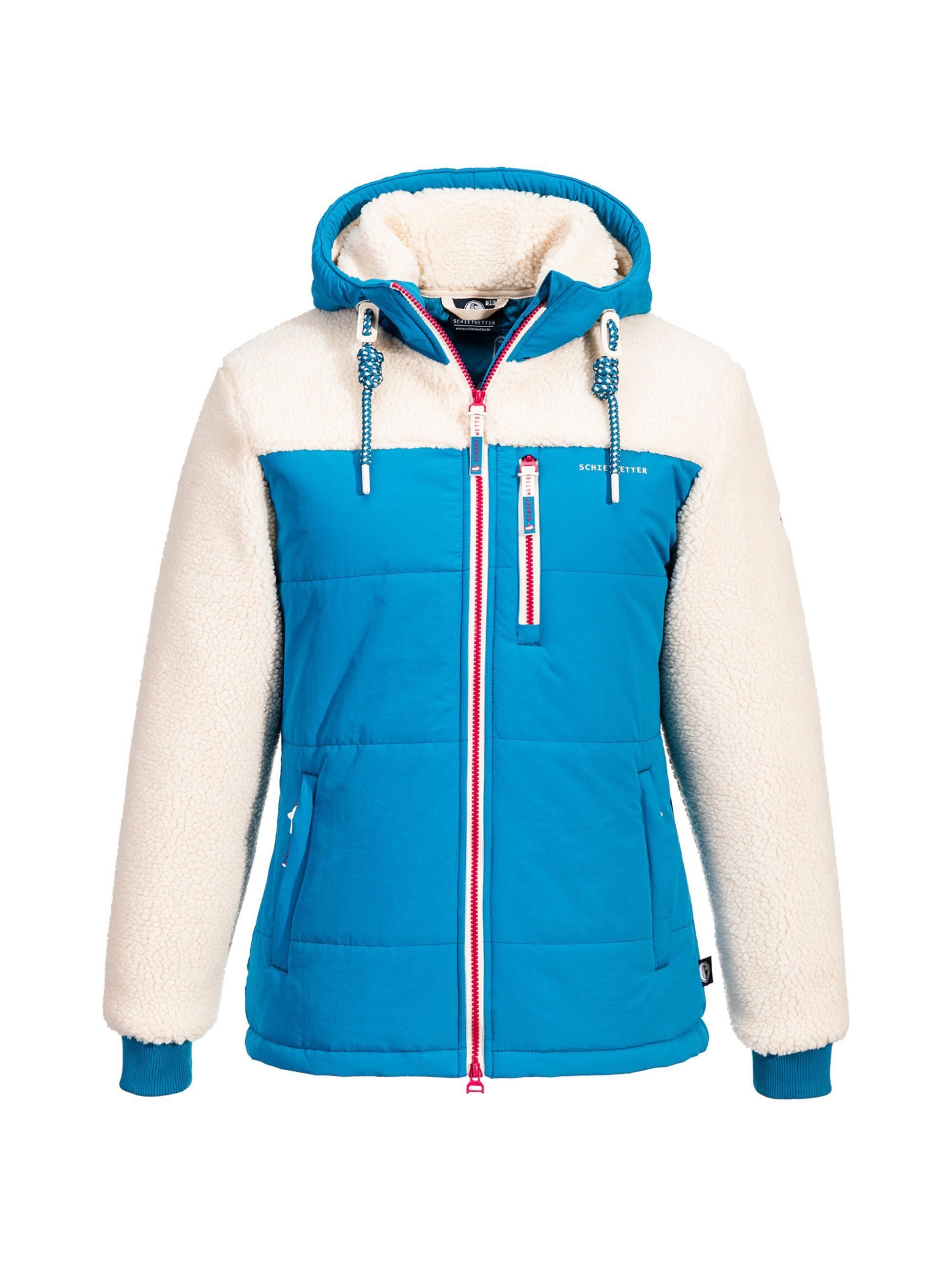 Schietwetter Fleecejacke Damen Hybridjacke "Sturmfrei Lara" günstig online kaufen