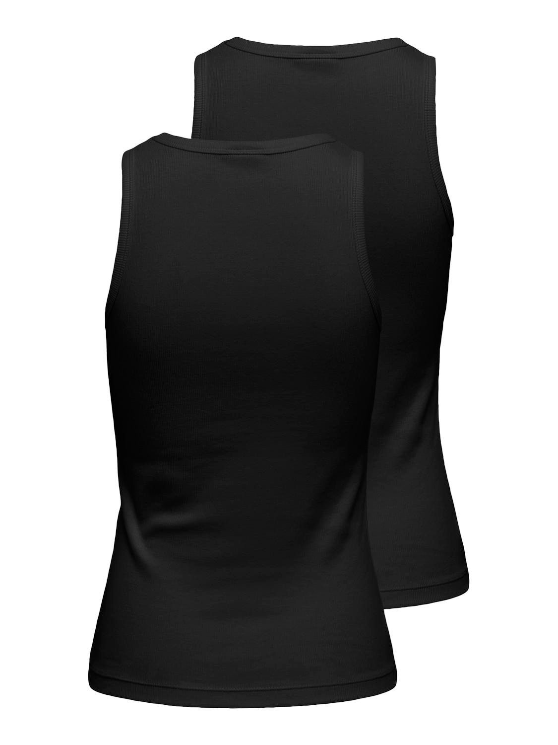 ONLY Tanktop ONLSALLY TANK TOP 2 PACK CS JRS (Packung, 2-tlg., 2er-Pack) günstig online kaufen