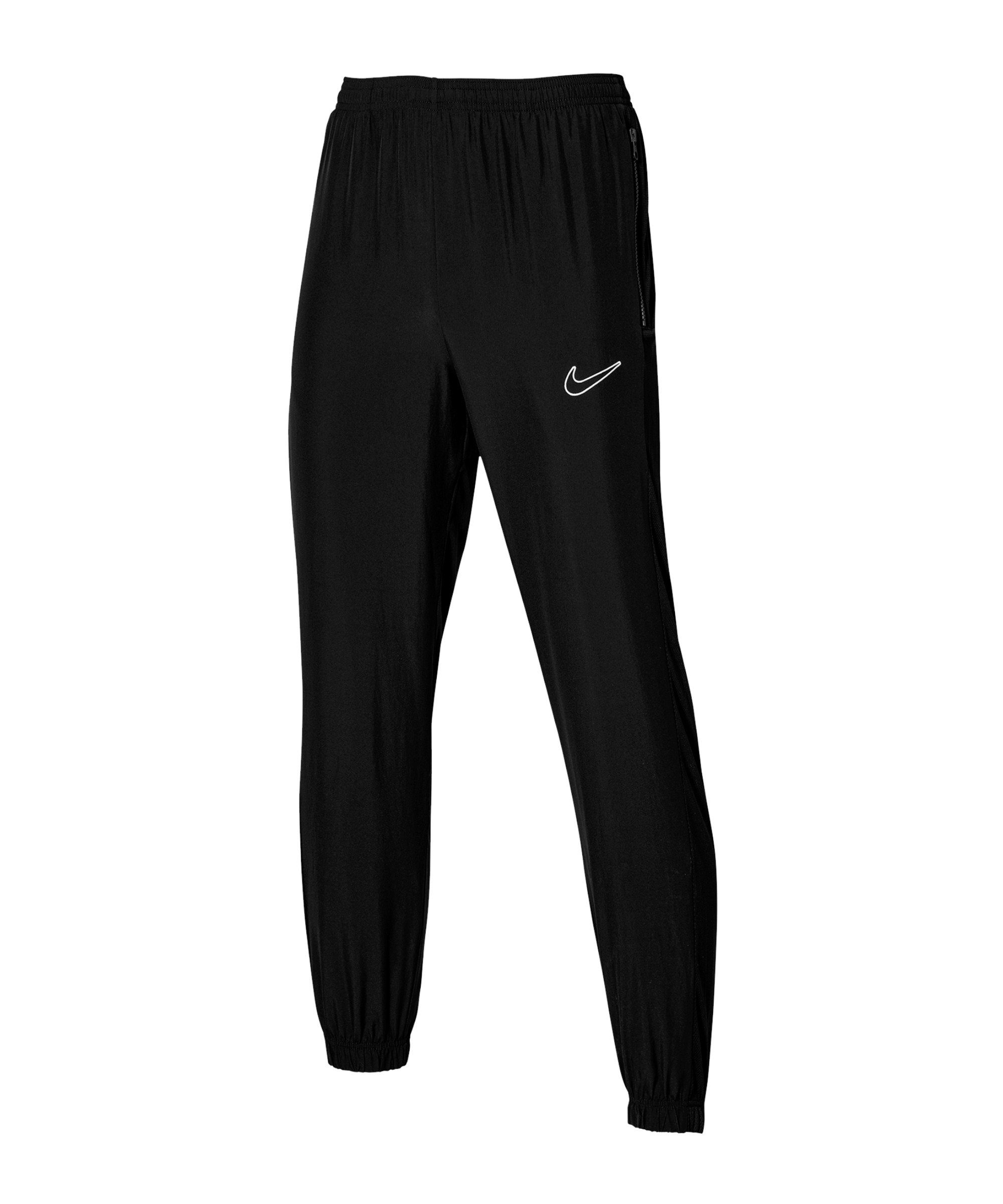 Nike Sporthose Academy 23 Woven Trainingshose schwarzschwarzweiss