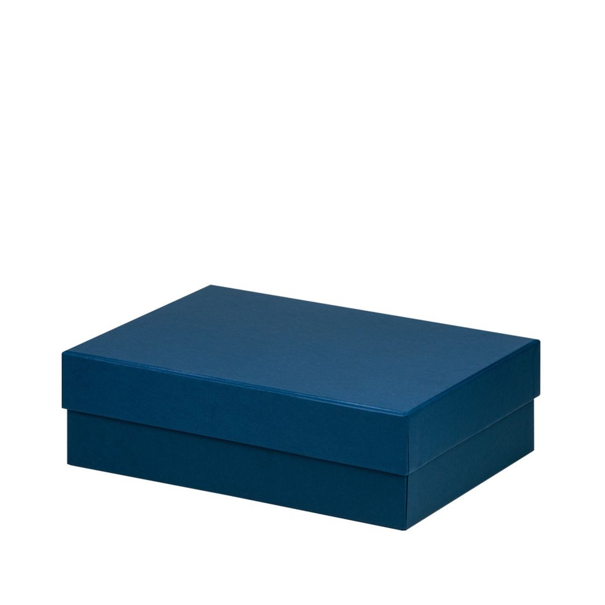 Rössler Geschenkbox RÖSSLER Kartonage Boxline navy 20x26x8cm