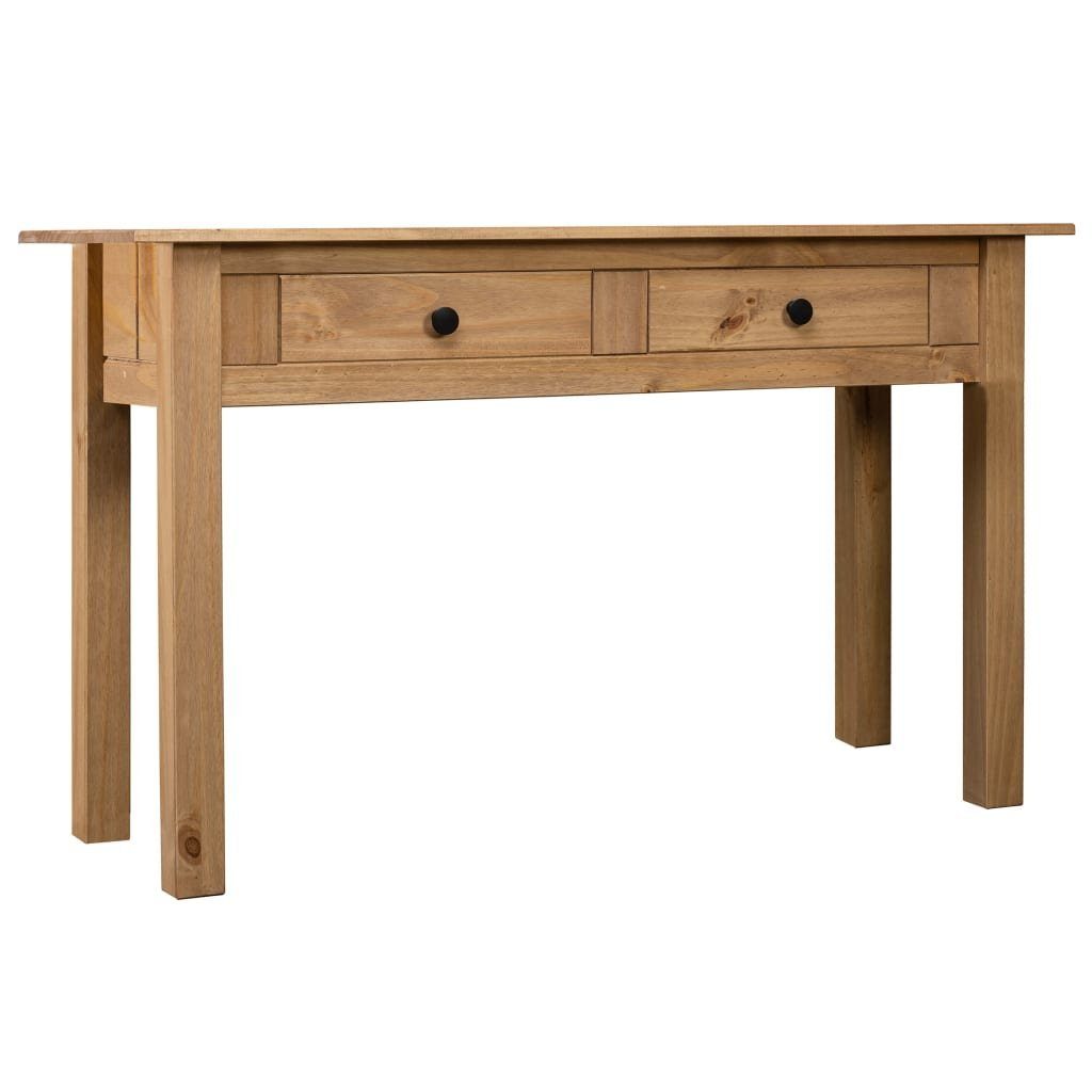vidaXL Beistelltisch Konsolentisch 110x40x72 cm Kiefernholz Panama (1-St)