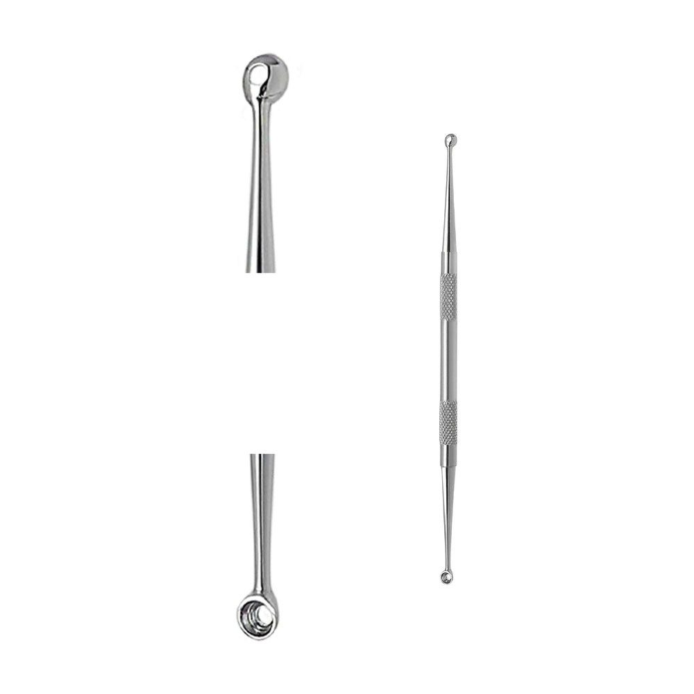 Excellent Solingen Mitesserentferner Komedonenheber, Mitesserentferner doppelseitig, 1-tlg.