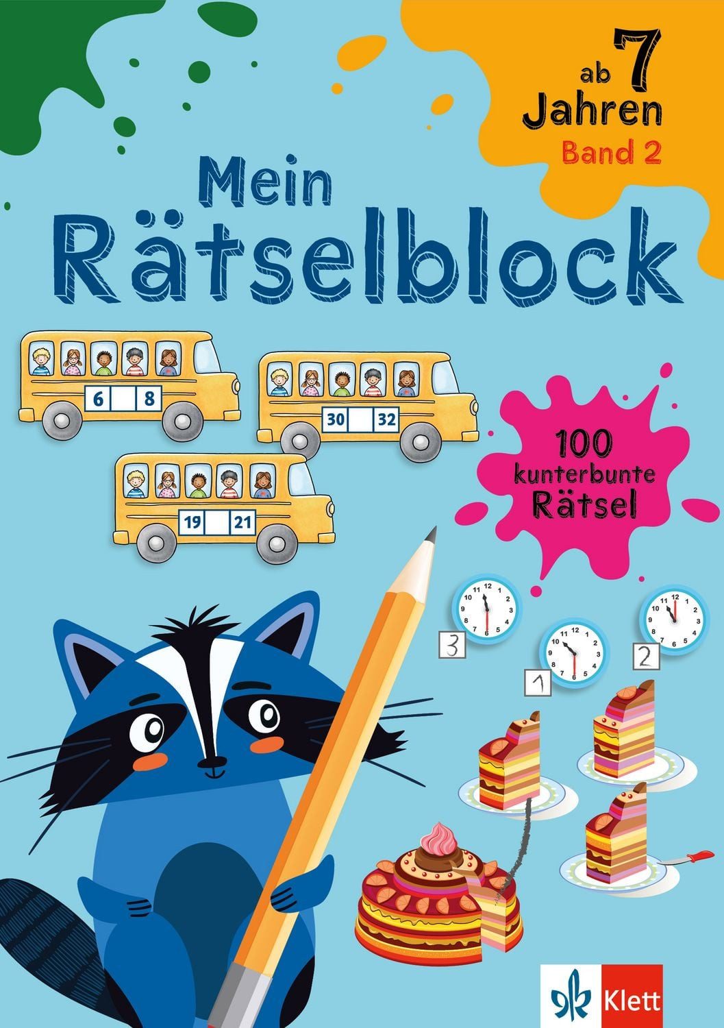 Klett Mein Rätselblock ab 7 Jahren Band 2 / diverse