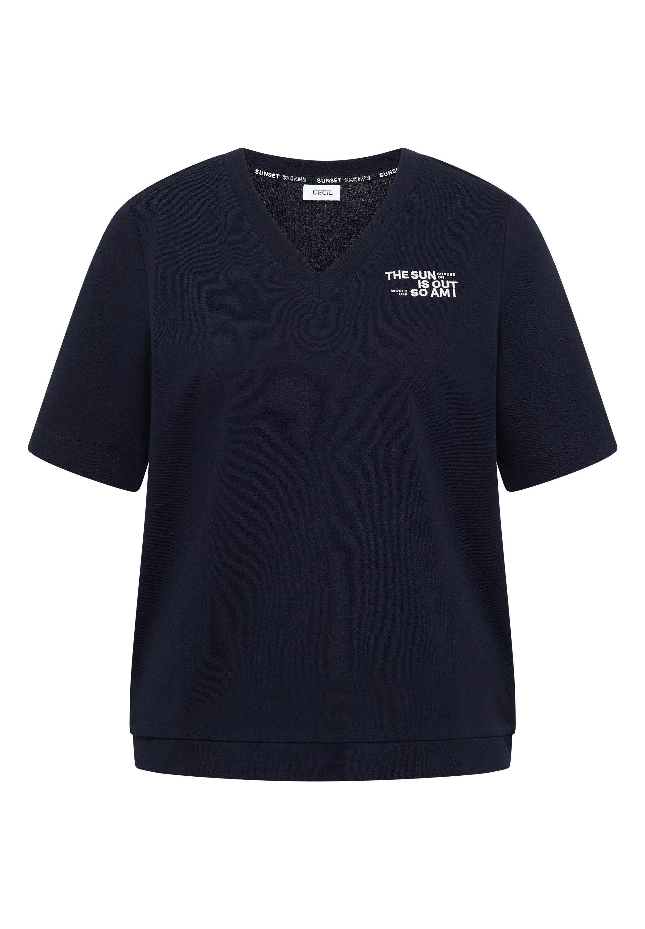 CECIL T-Shirt aus reiner Baumwolle – Bild 4 von 5