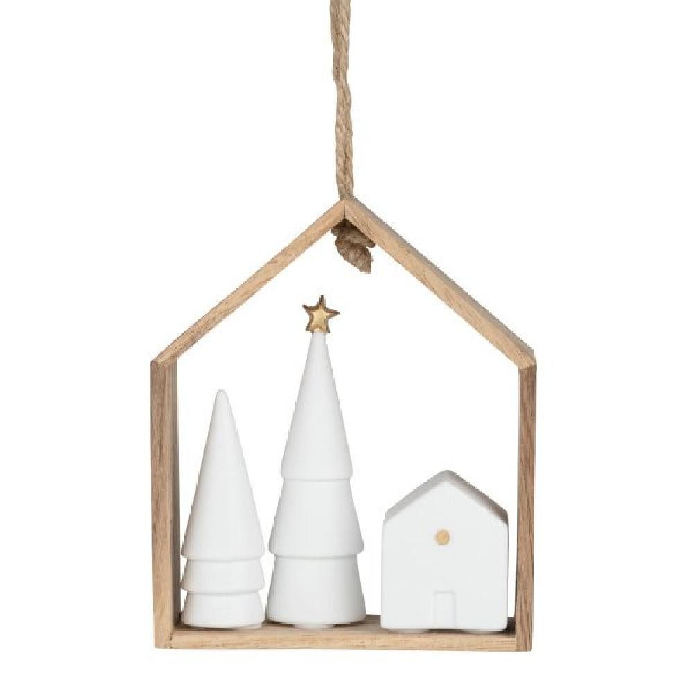 Räder Christbaumschmuck Design Häuschen Waldhütte