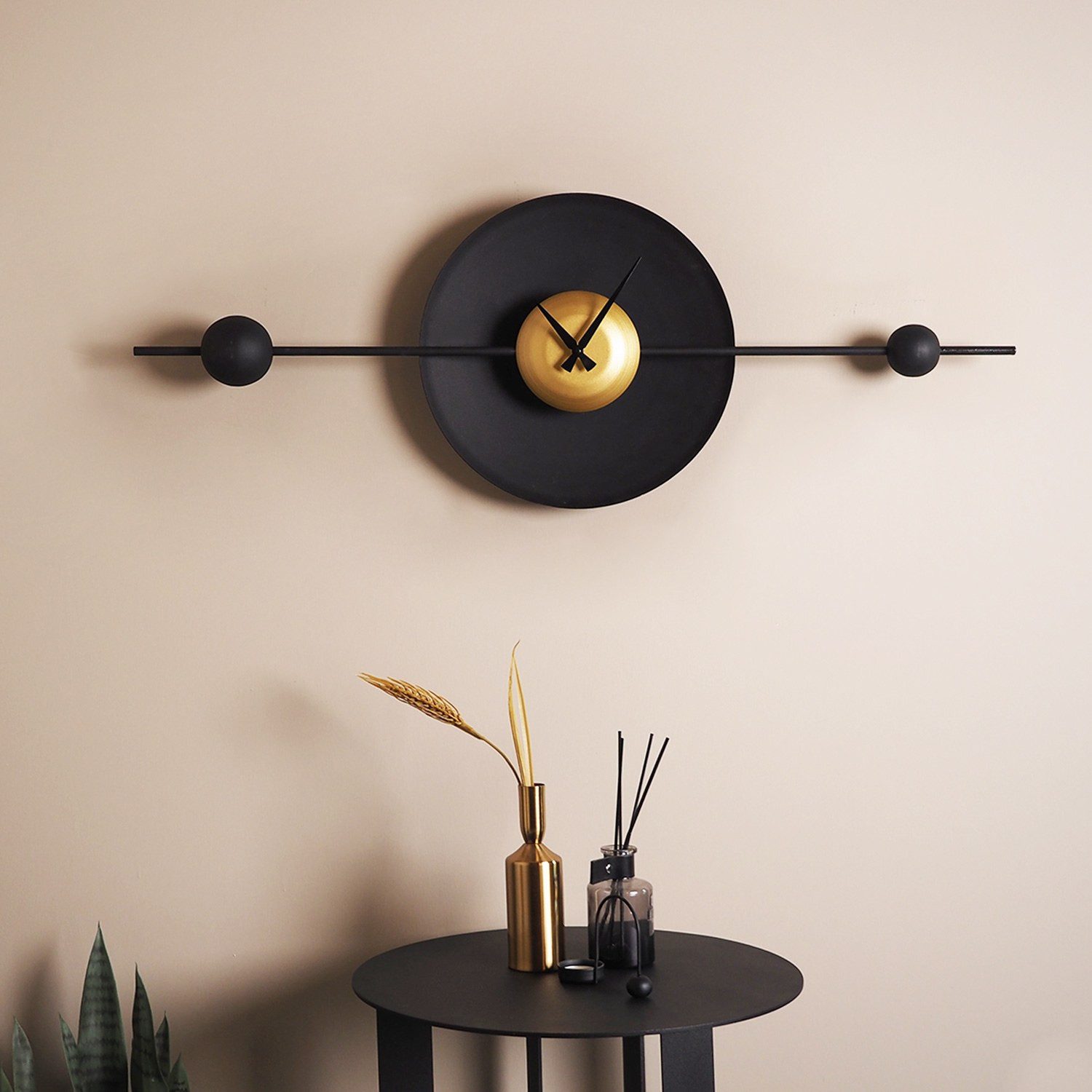 Wallity Wanduhr 100% STEEL (Thickness: 1 mm), 36 x 99 cm P1227 günstig online kaufen