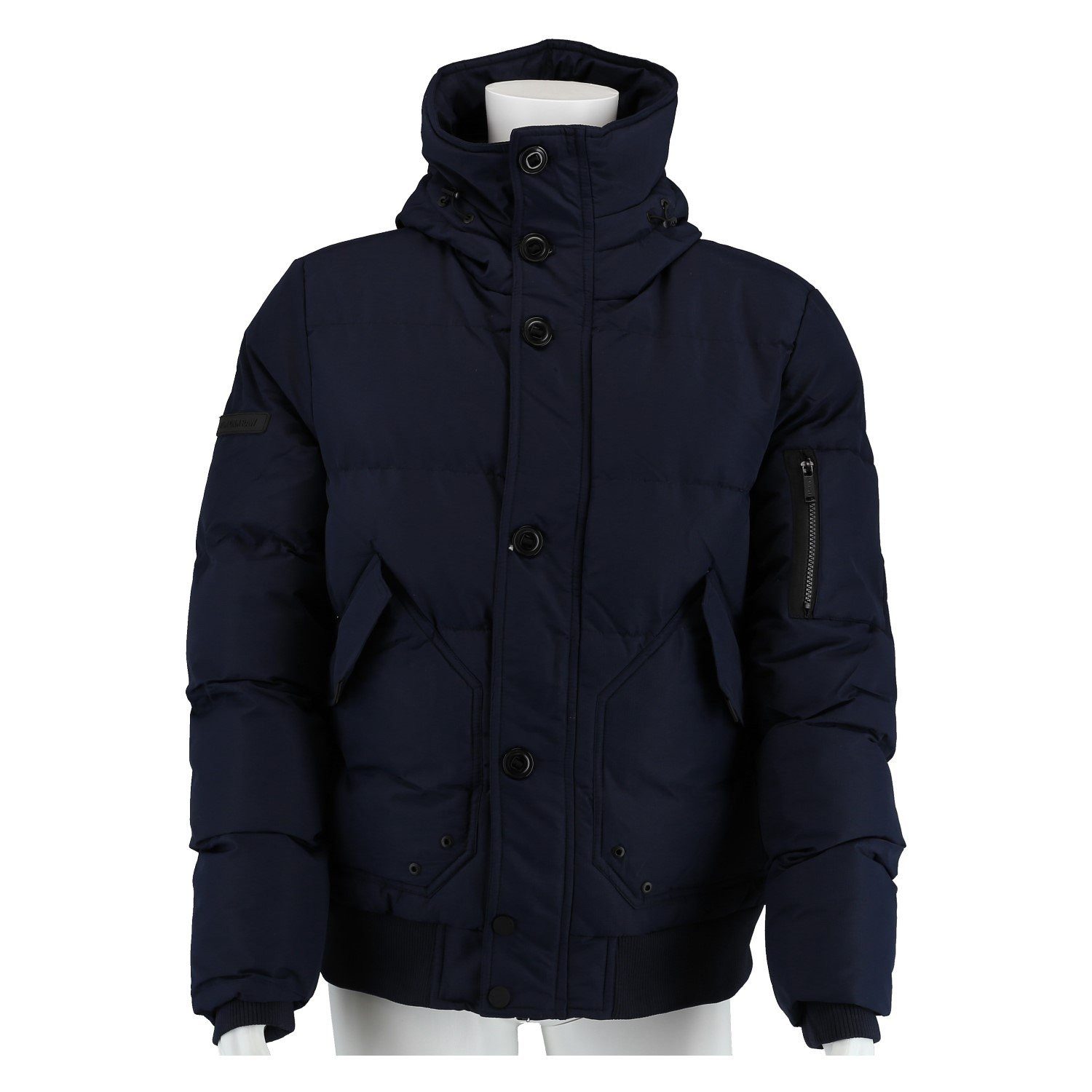 Poolman Winterjacke mit Kapuze P2304.731 (warm wattiert, leicht) navyblau H günstig online kaufen
