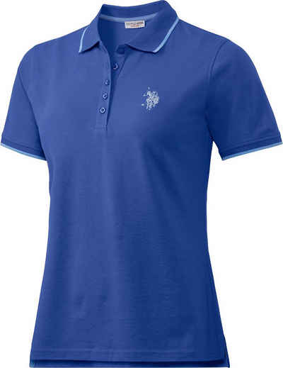 U.S. Polo Assn Poloshirt elegante Logo-Stickerei