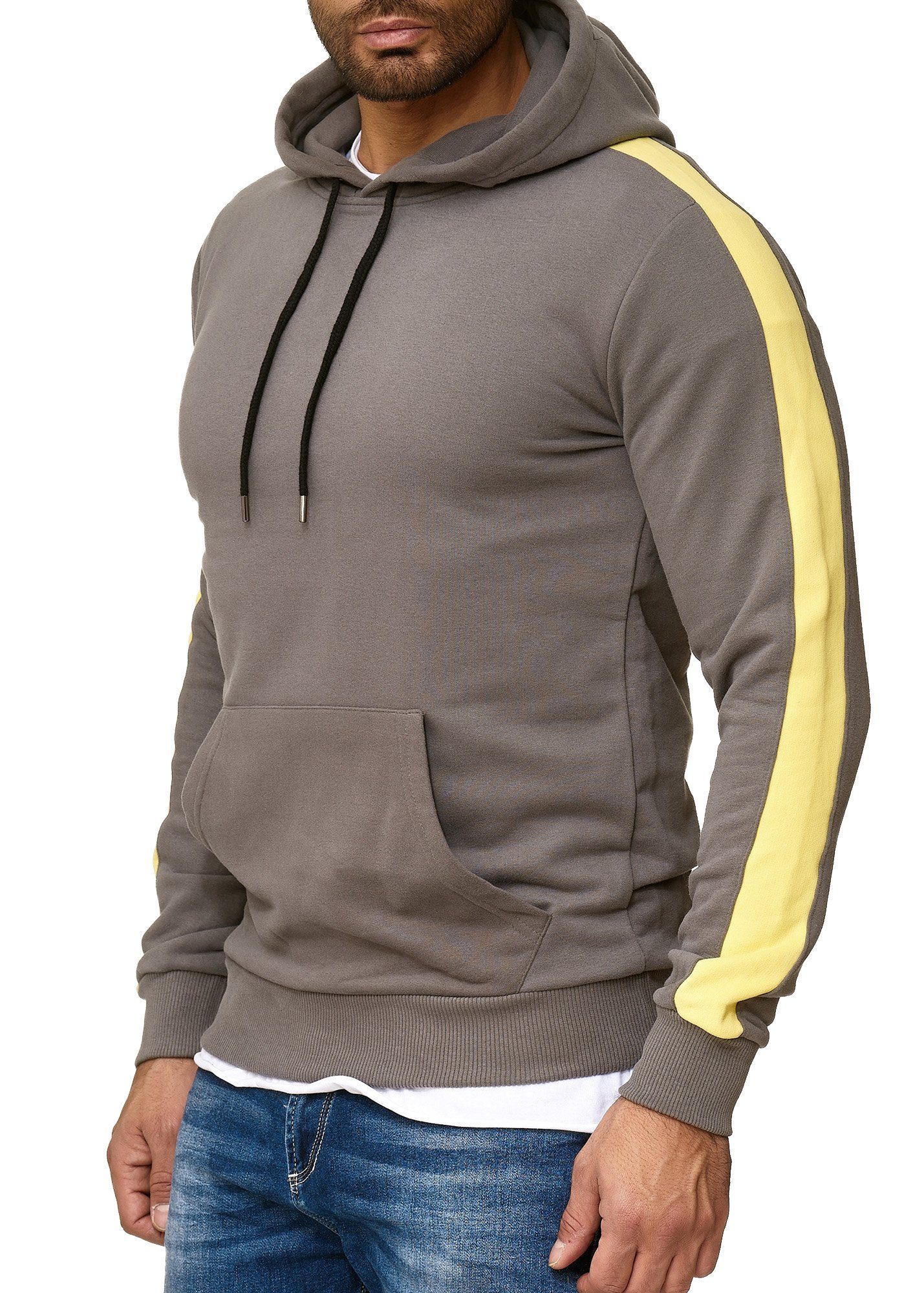 OneRedox Hoodie 1012410 (Hoodie Kapuzenpullover Sweater, 1-tlg., im modischem Design) Fitness Freizeit Casual