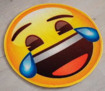 Teppich Smily - Emoji Gesicht Rund 50cm, Rockbites, Rund, Höhe: 3 mm