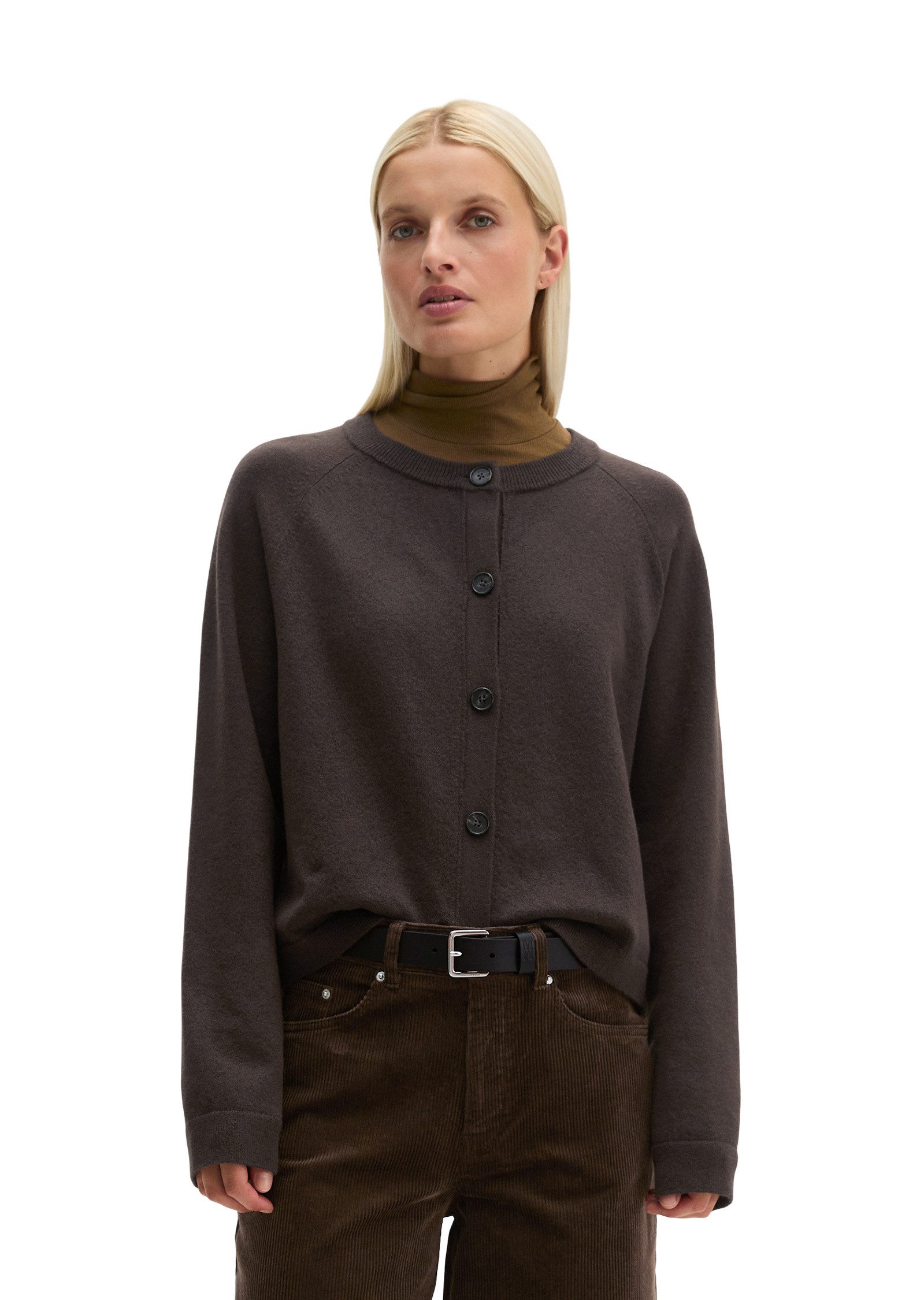 Marc O'Polo Cardigan aus Cotton Wool Stretch