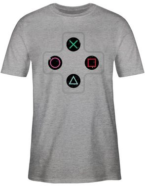 Shirtracer T-Shirt Gamer Controller Nerd Geschenke
