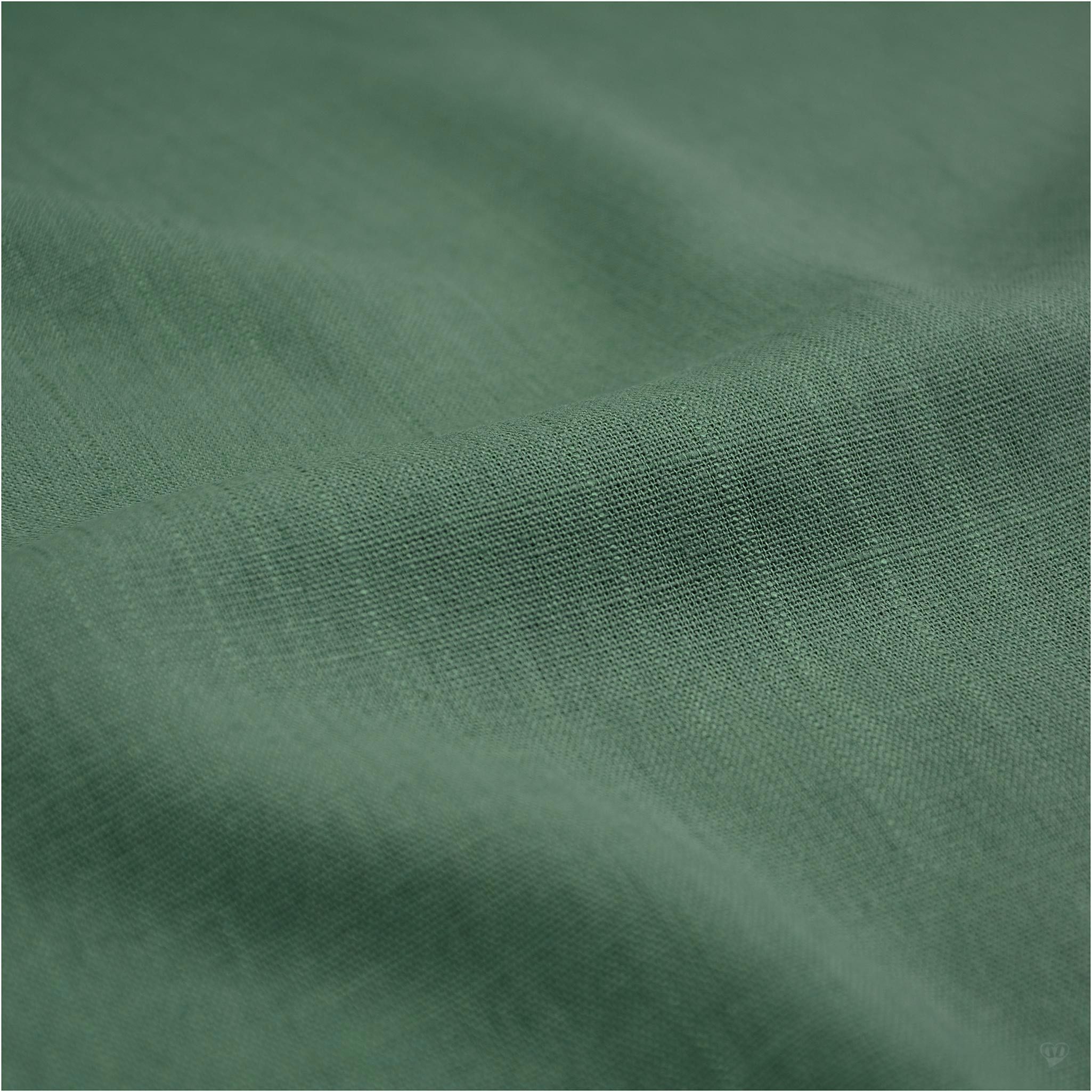 maDDma Stoff Leinen-Viskose uni 1mx145cm Sommerleinen Leinengemisch Leinenstoff, blassgrün