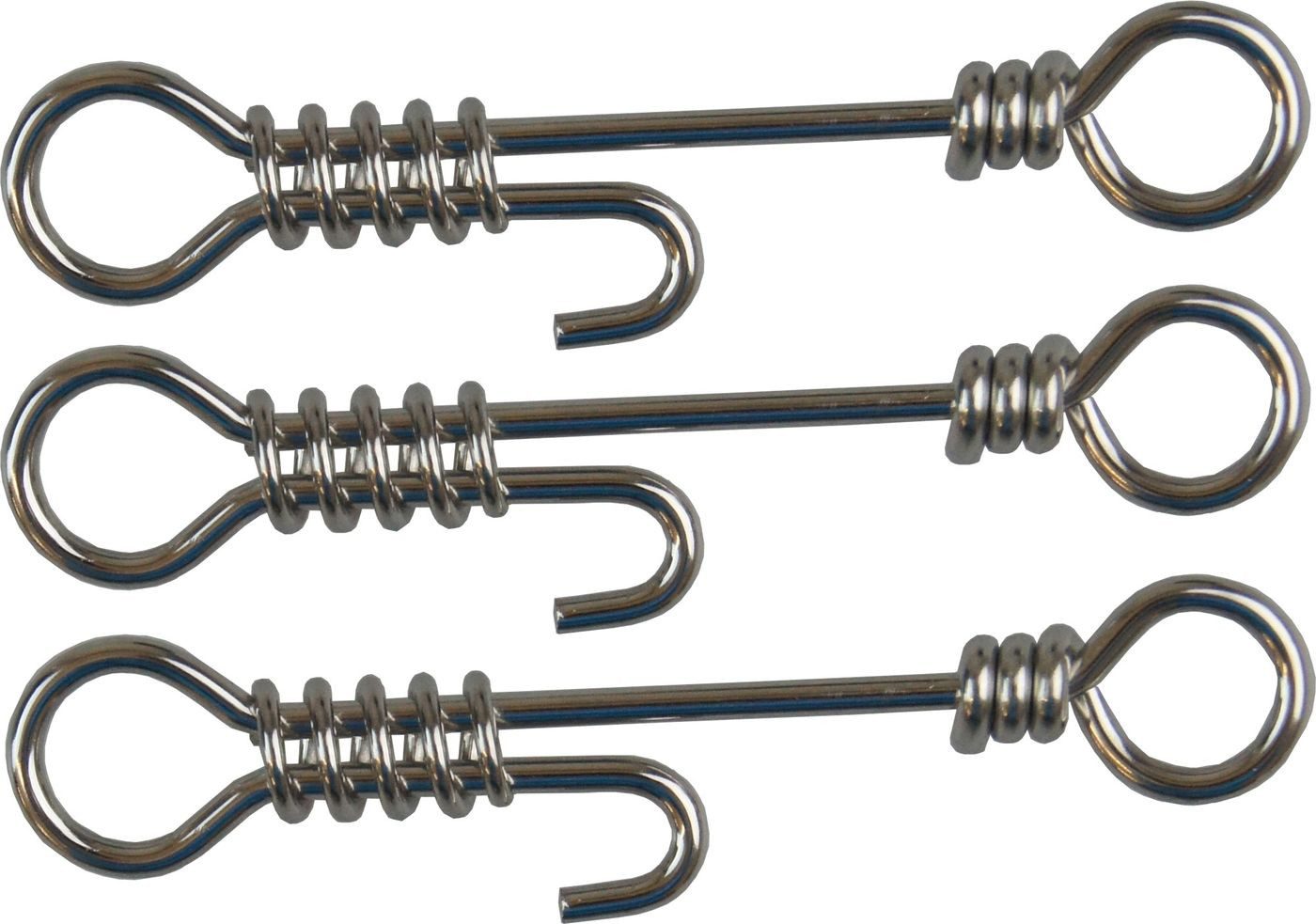 Schnurverbinder Zeck Twistlock Snap 120kg - 3 Snaps für Waller