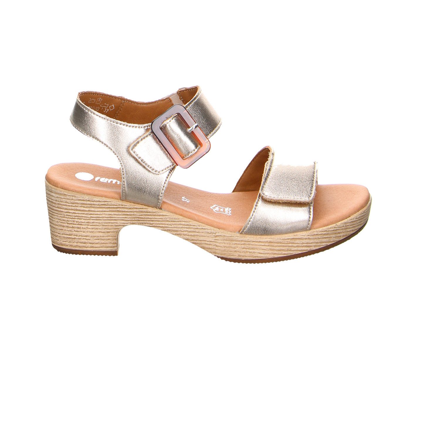 Remonte Remonte Leder Sandale Absatz braun Trekkingsandale günstig online kaufen