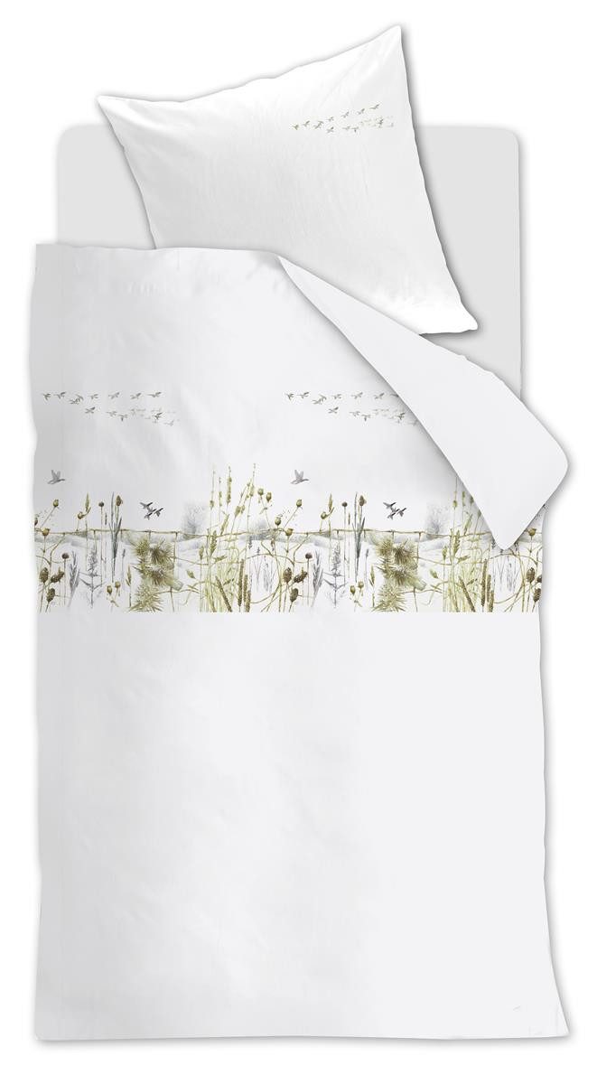 Marjolein Bastin Bettwäsche Winterly_Natural_DE_UV_135x200 1 Bettbezug, 1 Kissenbezug 135 x 200 cm, 2 teilig, Bettbezug Kopfkissenbezug Set kuschelig weich hochwertig