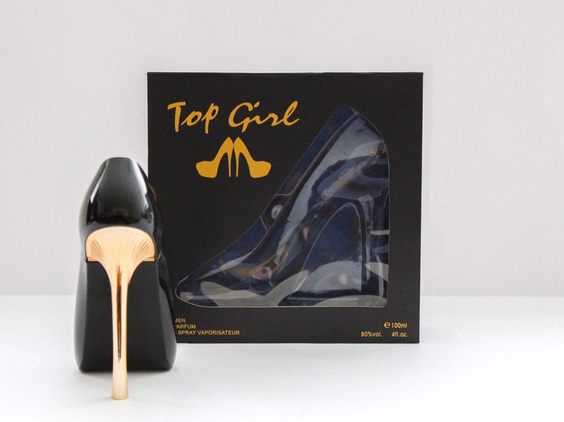 Eau de Toilette Damen Parfum » Schwarzer Stiletto » 100 ml blumiges Parfüm für Frauen