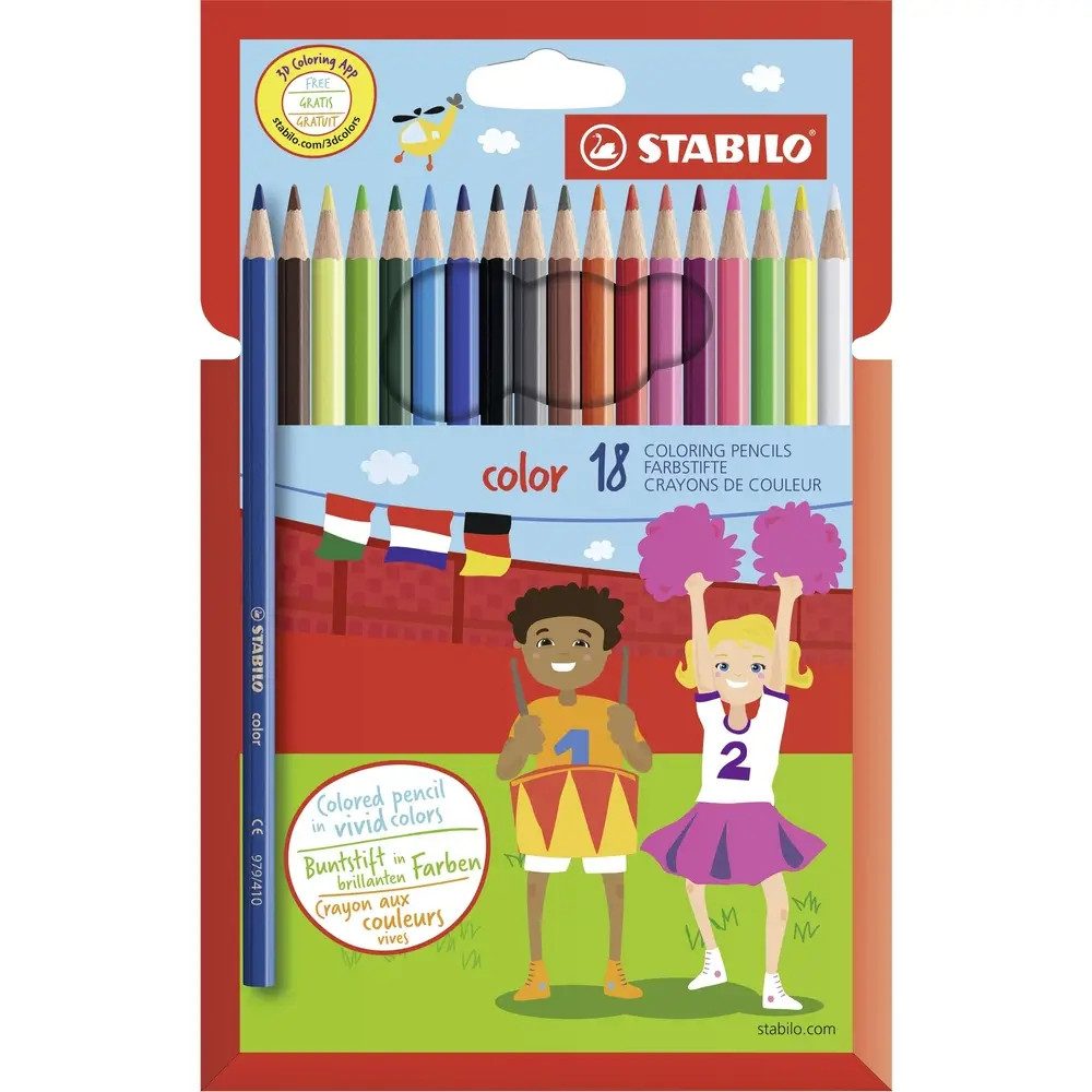 STABILO Buntstift Colored pencil STABILO® color walletBuntstift STABILO® color Etui