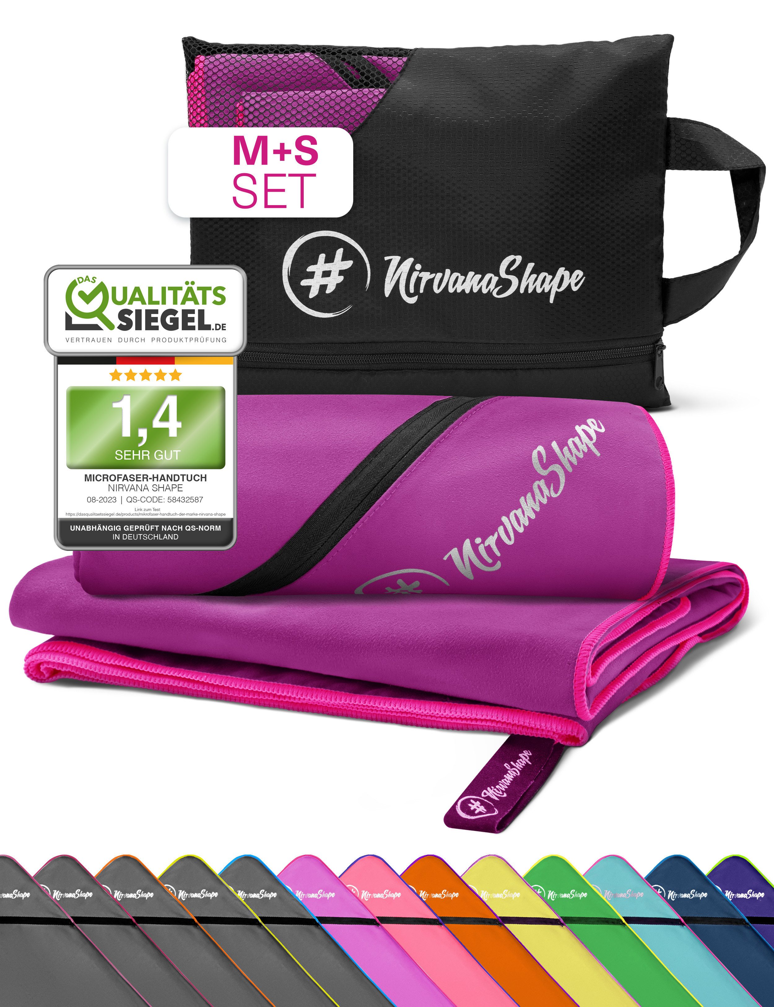 NirvanaShape Reisehandtuch Mikrofaser Handtuch, Badehandtuch, Reisehandtuch günstig online kaufen