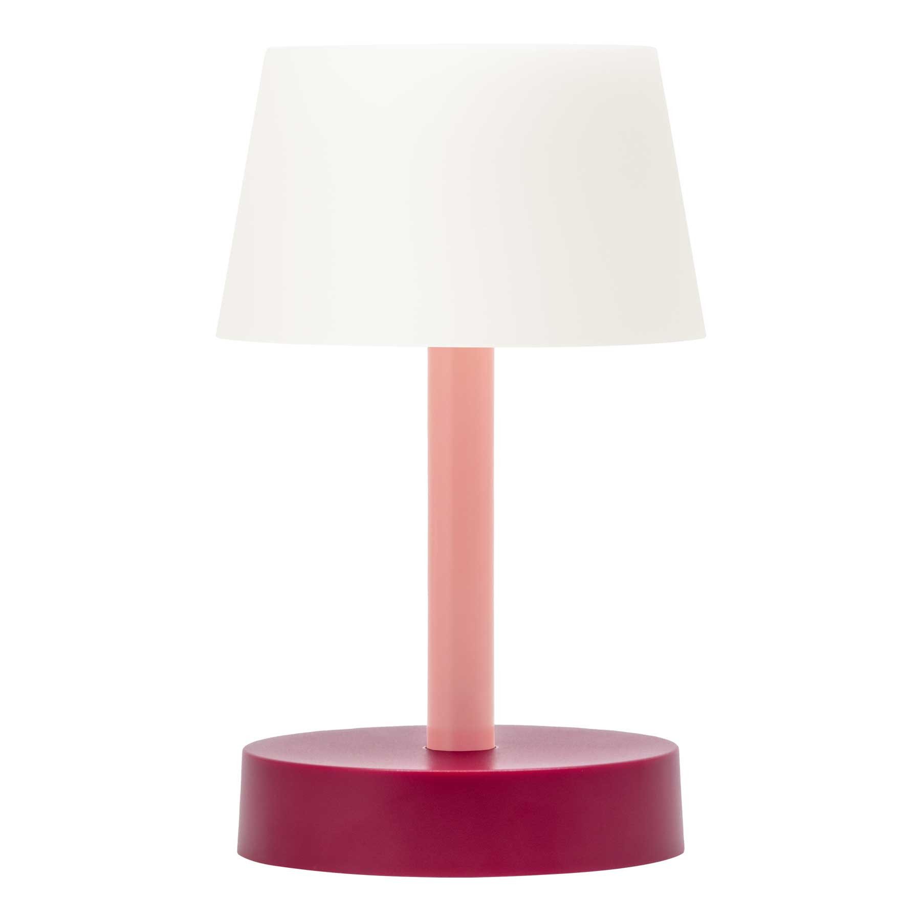 Remember Tischleuchte Tischleuchte Fritz coral Höhe 22 cm