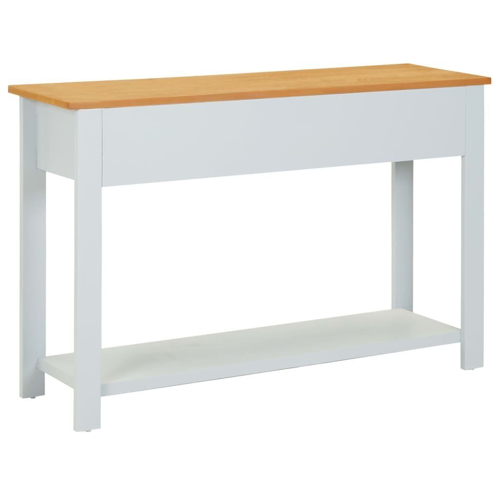 furnicato Beistelltisch Konsolentisch Eiche (1-St) Massivholz 118x35x77 cm