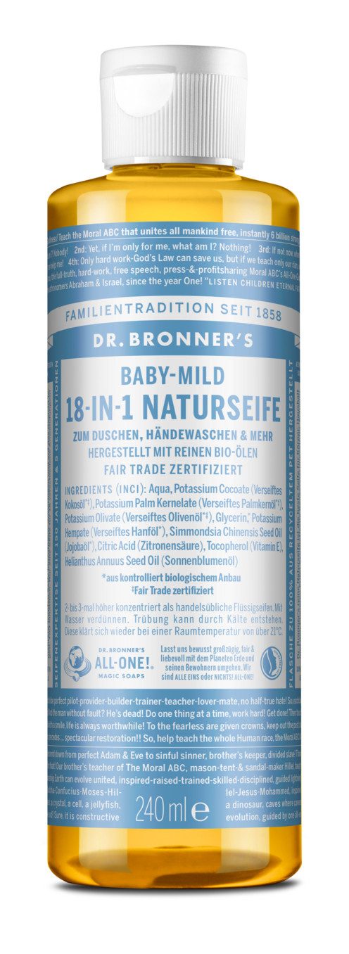 Dr. Bronners Flüssigseife Dr. Bronner's Flüssigseife Baby Mild 240 ml