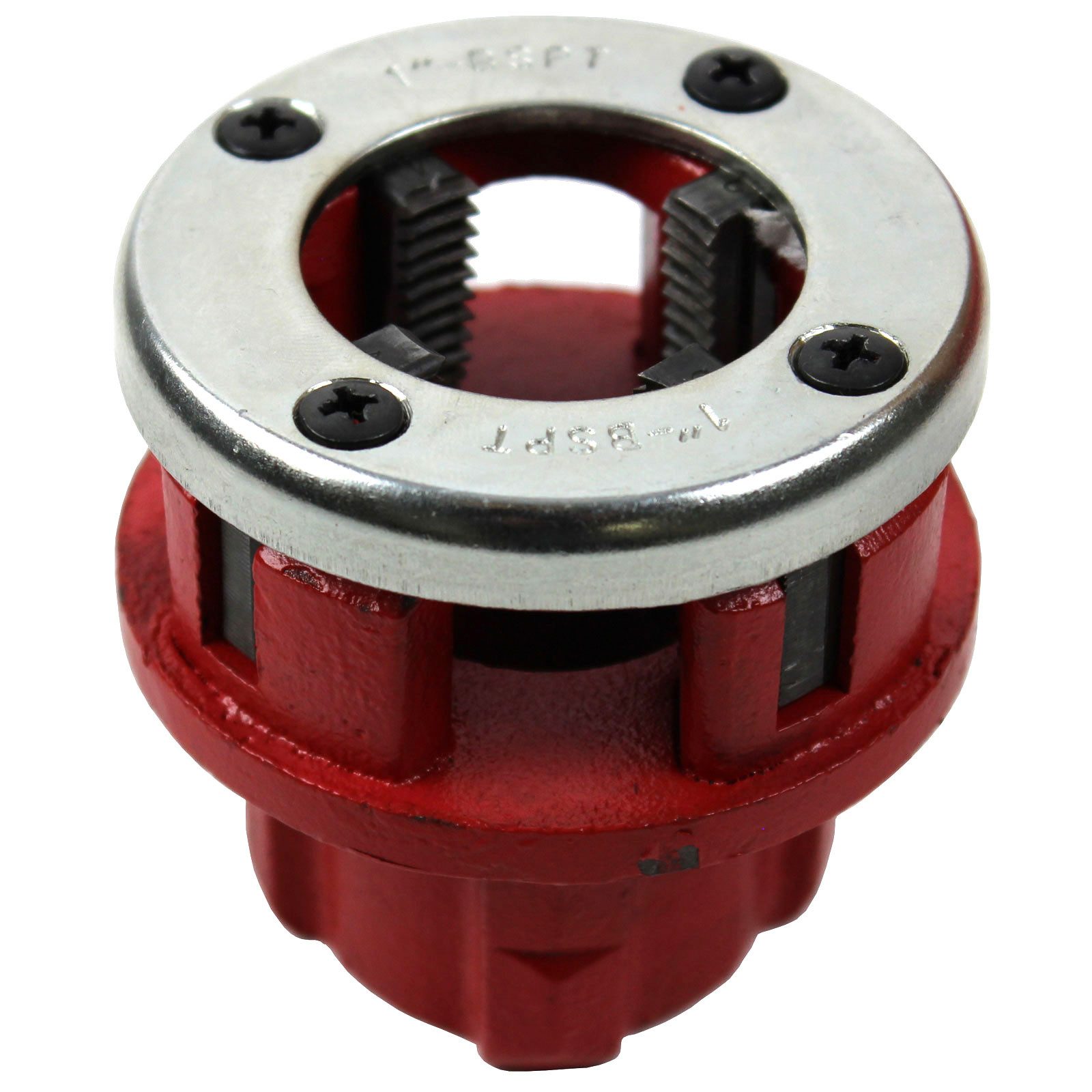 TRUTZHOLM Gewindeschneider Gewindeschneidkluppensatz Rohrgewindeschneidsatz Schneidkluppe, Set, 9-tlg., für Rohre von 1/4 bis 1 1/4