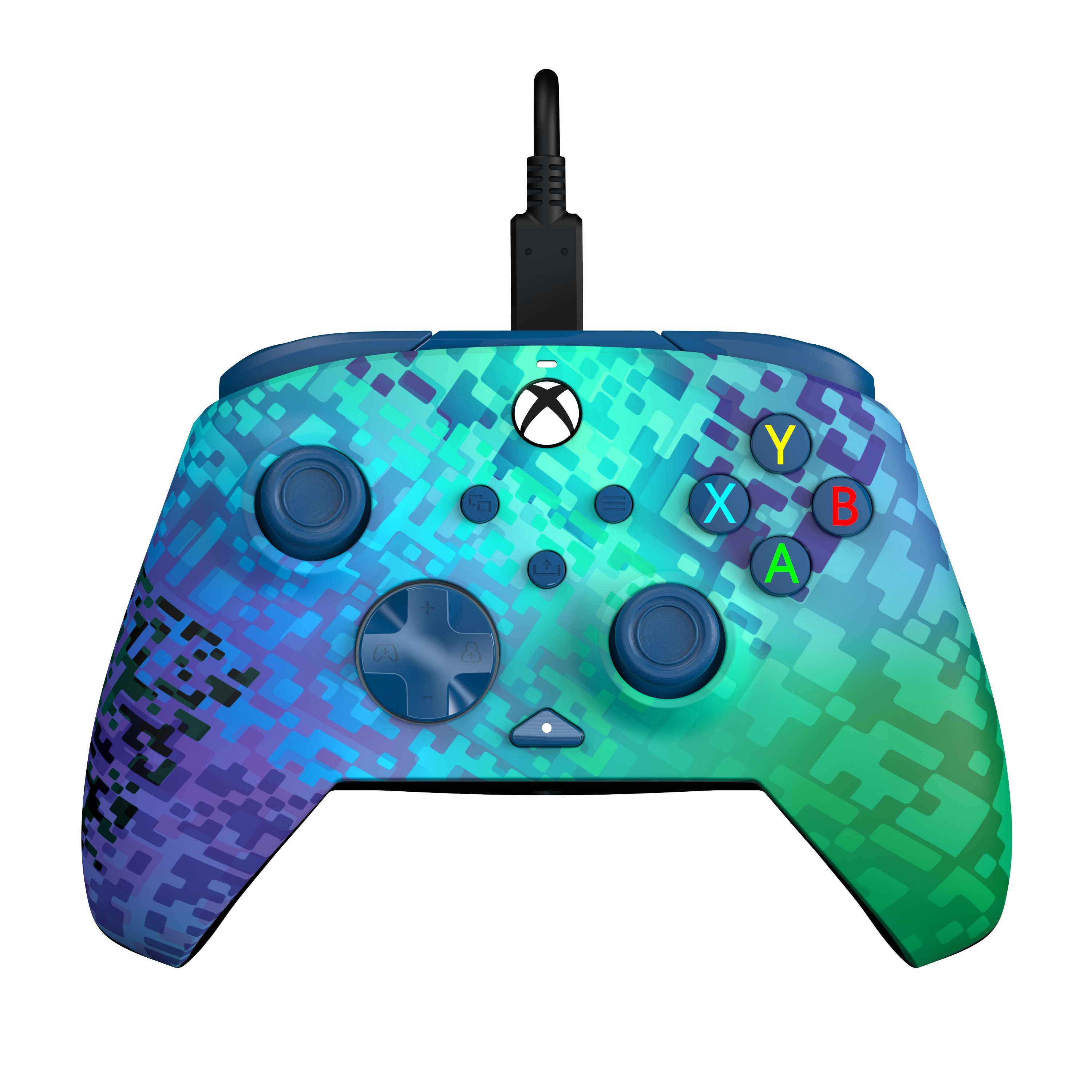 PDP - Performance Designed Products kabelgebunden Rematch Glitch Green XBOXSerieX Gamepad