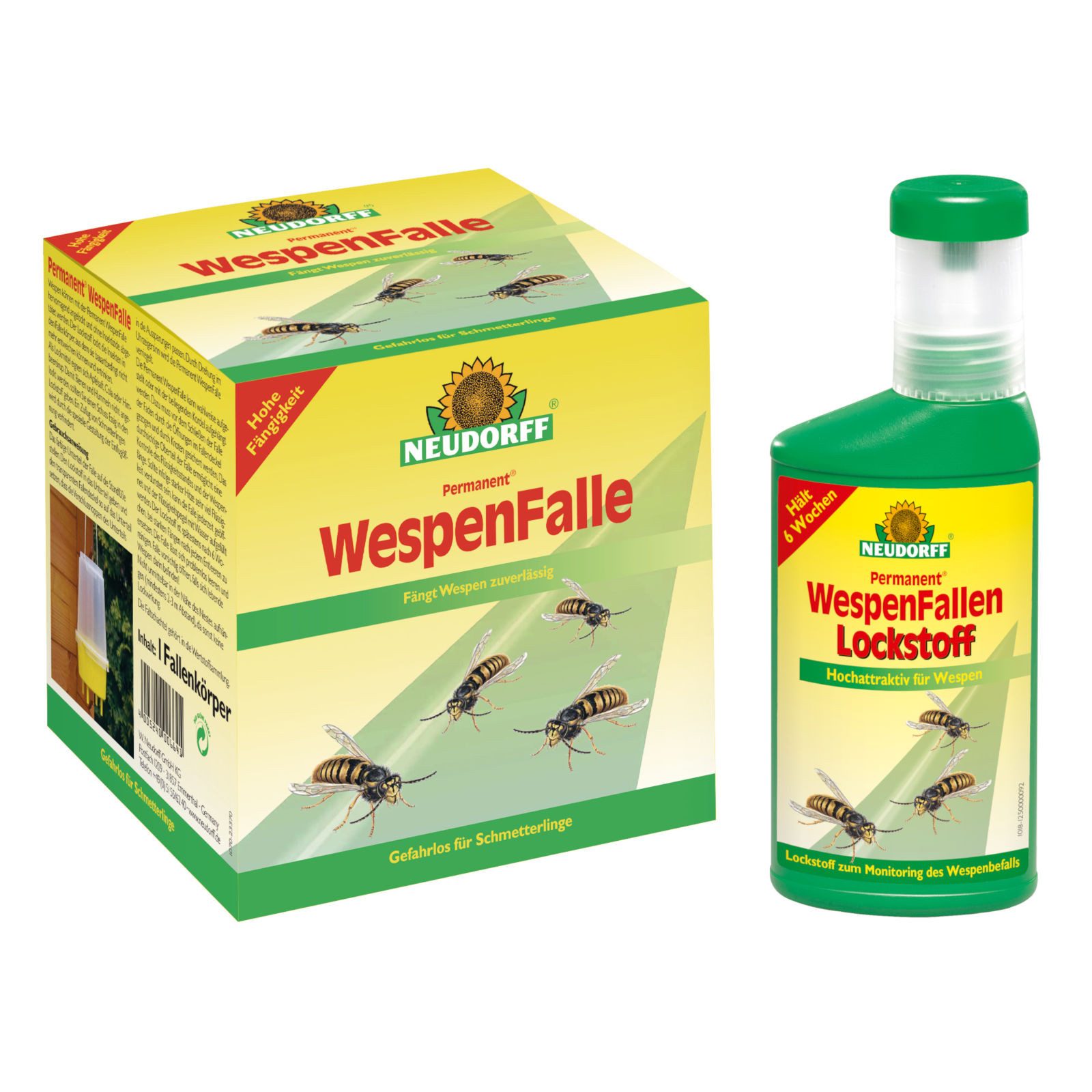 Insektenfalle NEUDORFF Permanent WespenFalle + Lockstoff