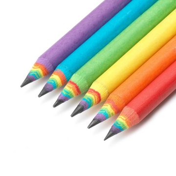 Legami Bleistift Bleistift-Set Regenbogen (6 Stifte)