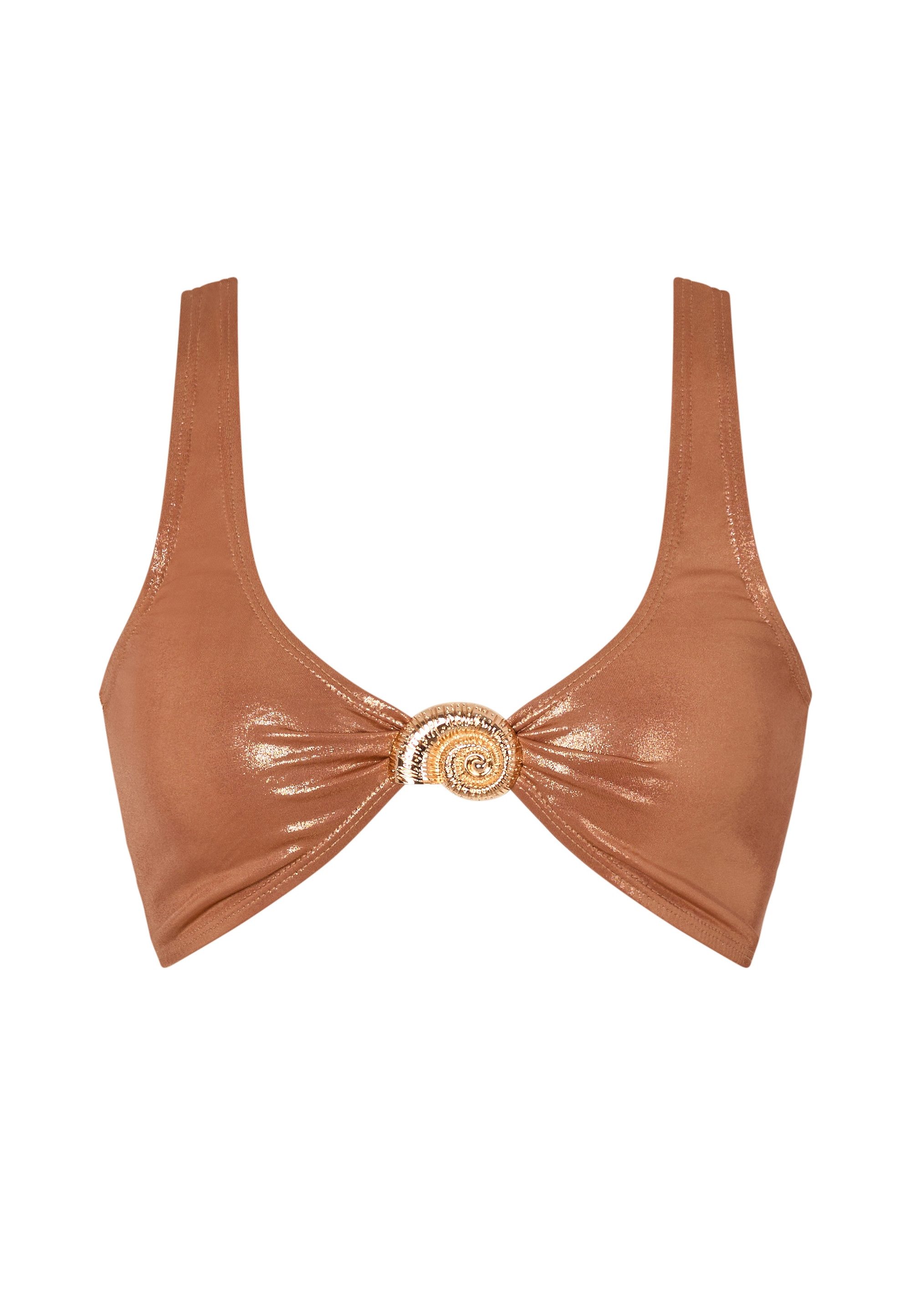 Moda Minx Triangel-Bikini-Top Nautilus Shell Crop günstig online kaufen
