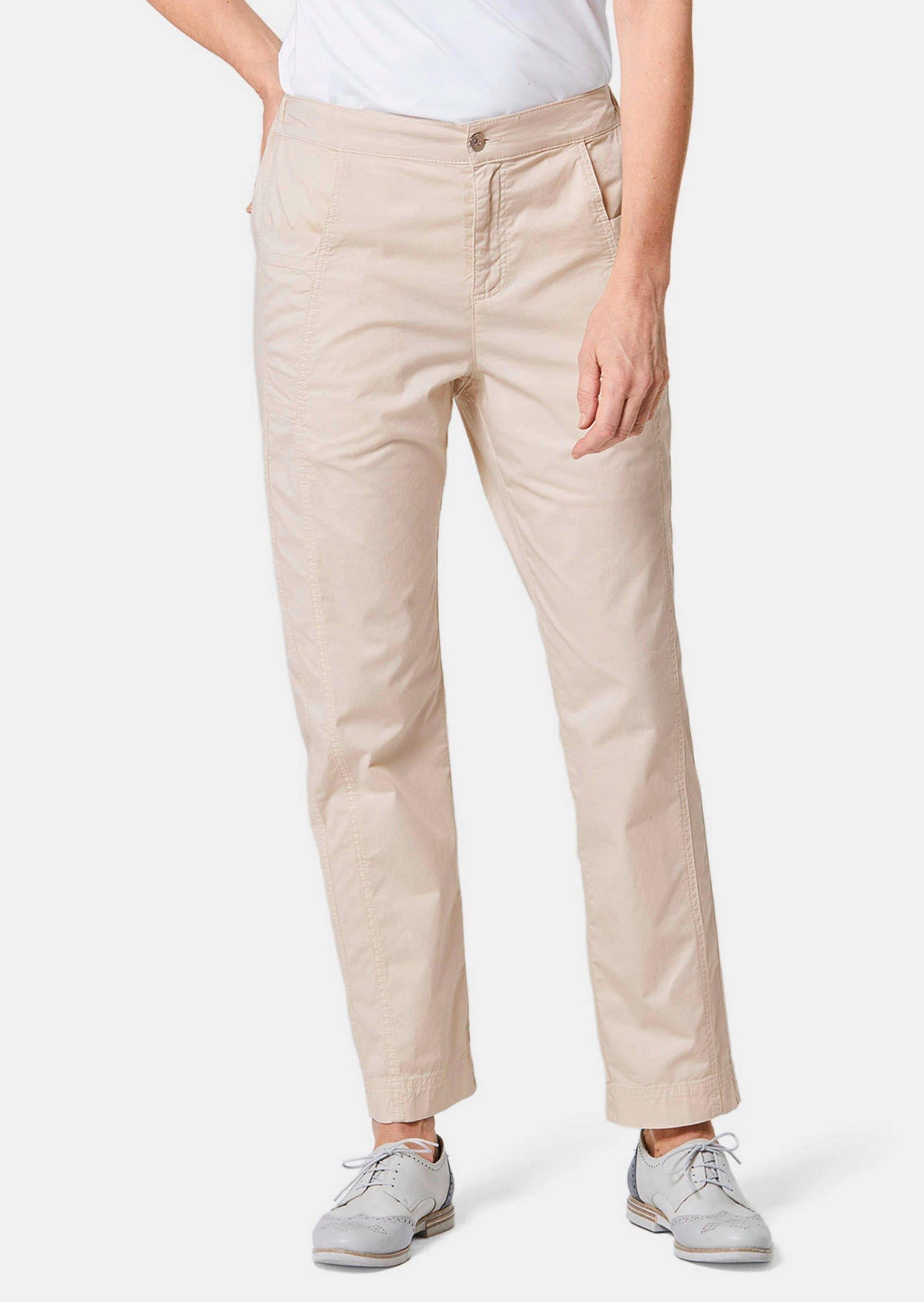 GOLDNER Stoffhose Kurzgröße: Elastische Hose mit extra Nähten günstig online kaufen