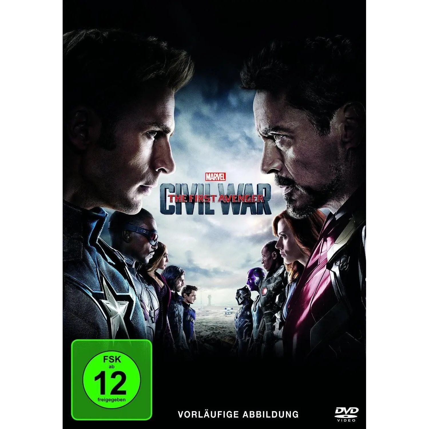 Walt Disney DVD The First Avenger: Civil War