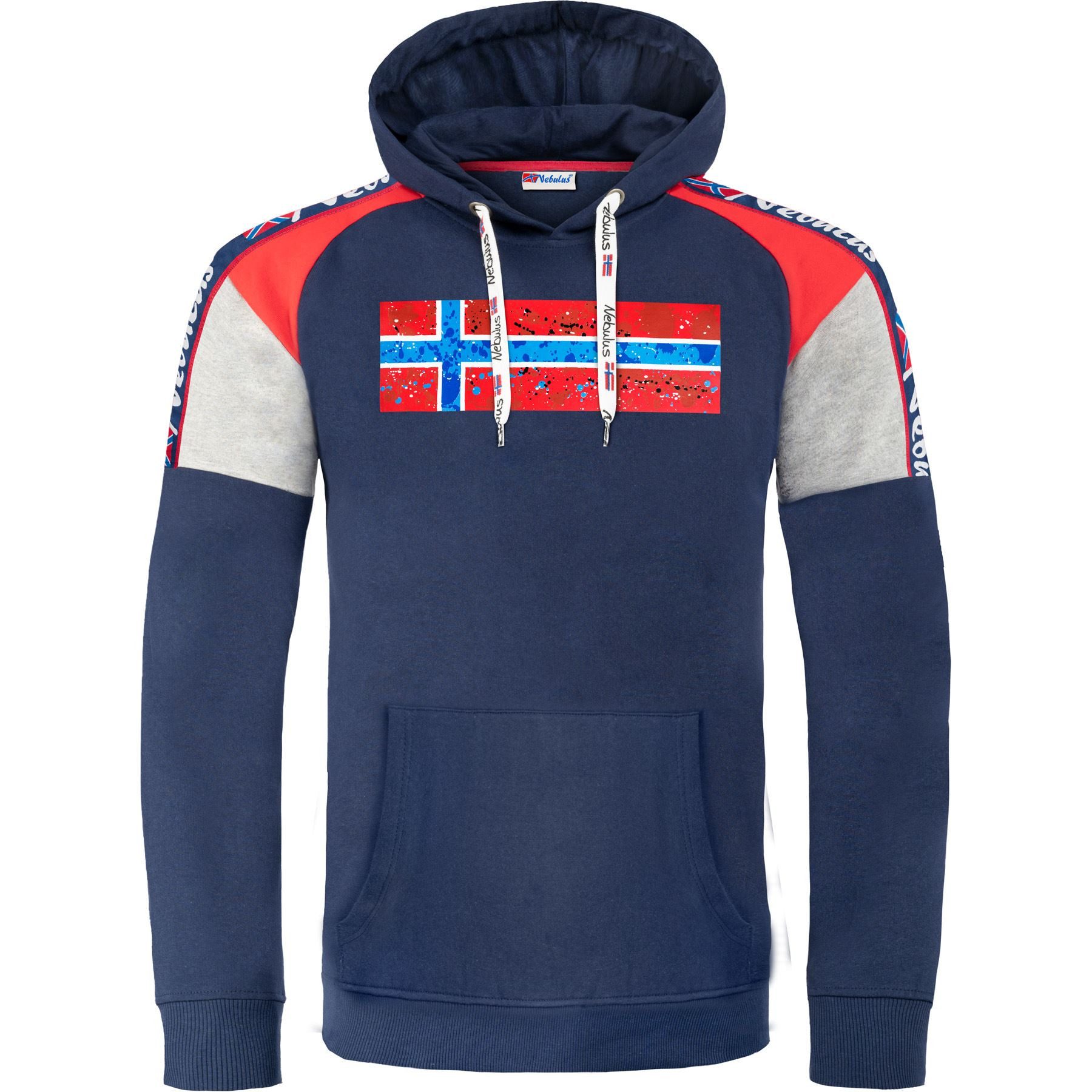 Nebulus Sweatshirt NEBRASKA, P5866 - Herren, navy, L