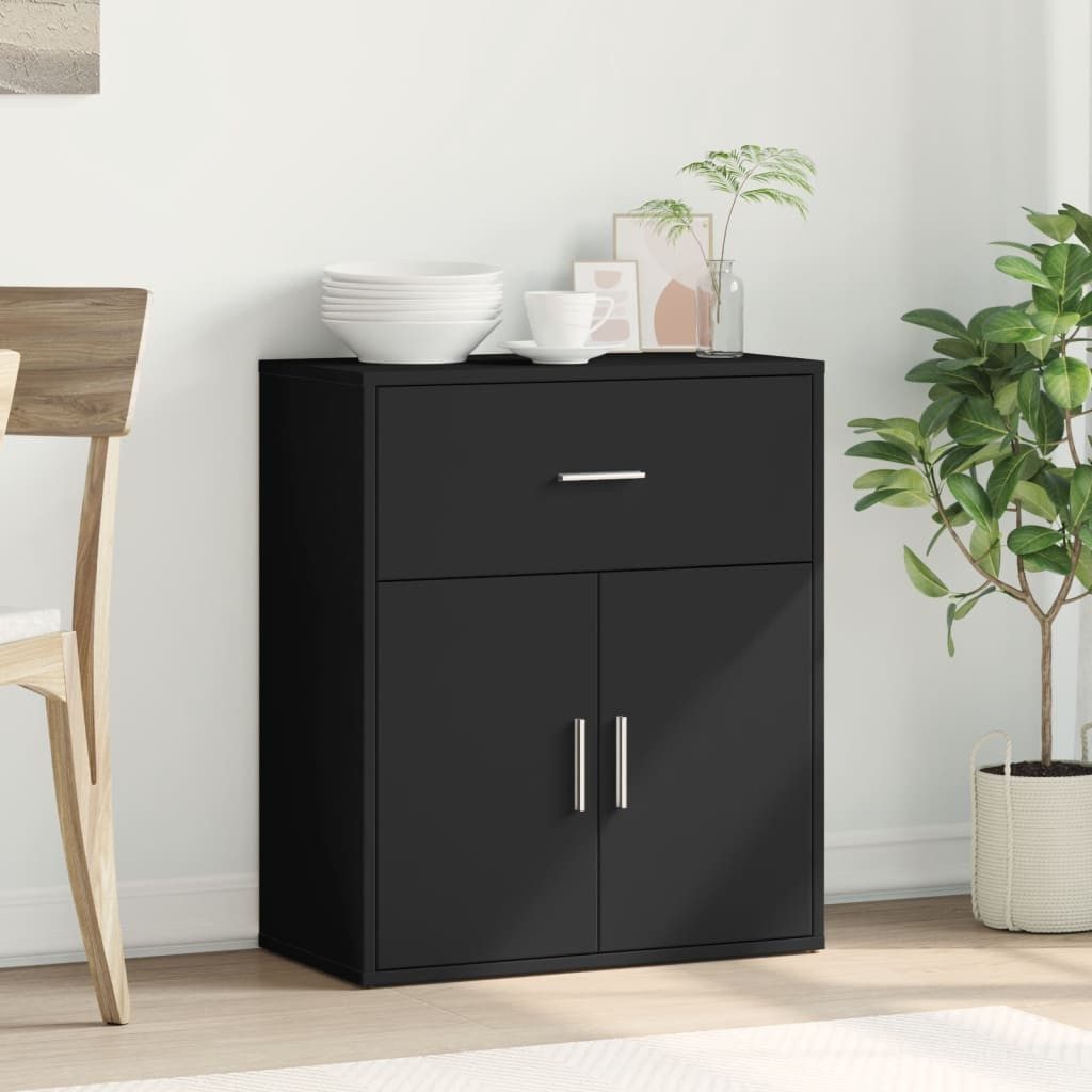 vidaXL Sideboard Sideboard Schwarz 60x31x70 cm günstig online kaufen