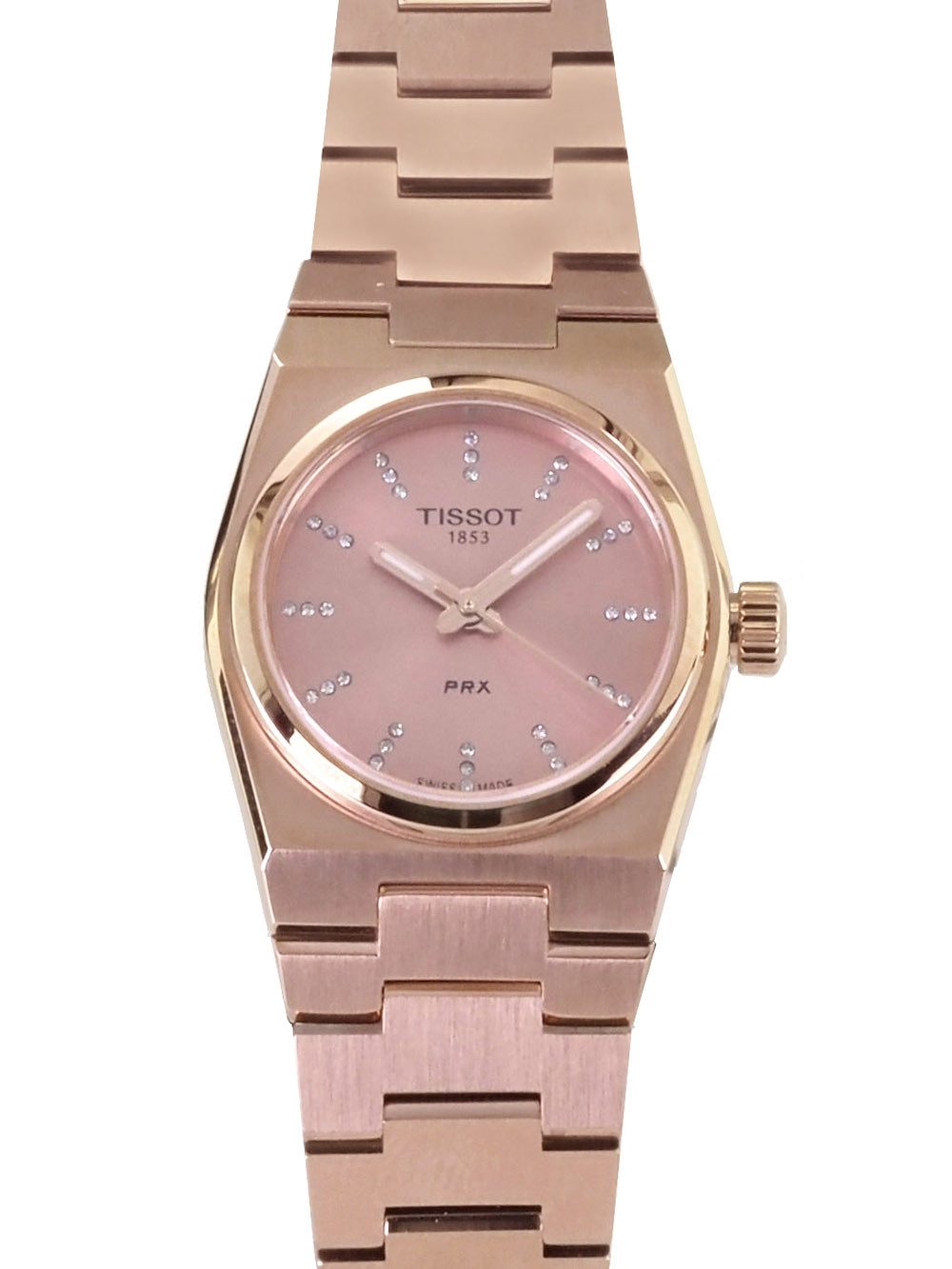 Tissot Schweizer Uhr Damen Uhr 25 mm Ø T1370103350600 PRX