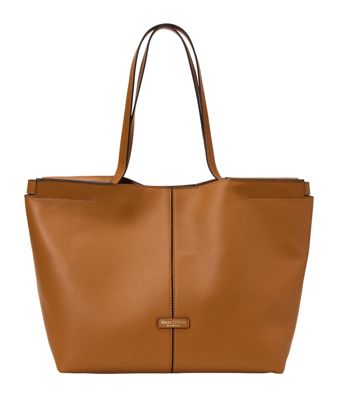 Marc O'Polo Shopper Tila Shopper (Set, 2-tlg), aus echtem Kalbsleder