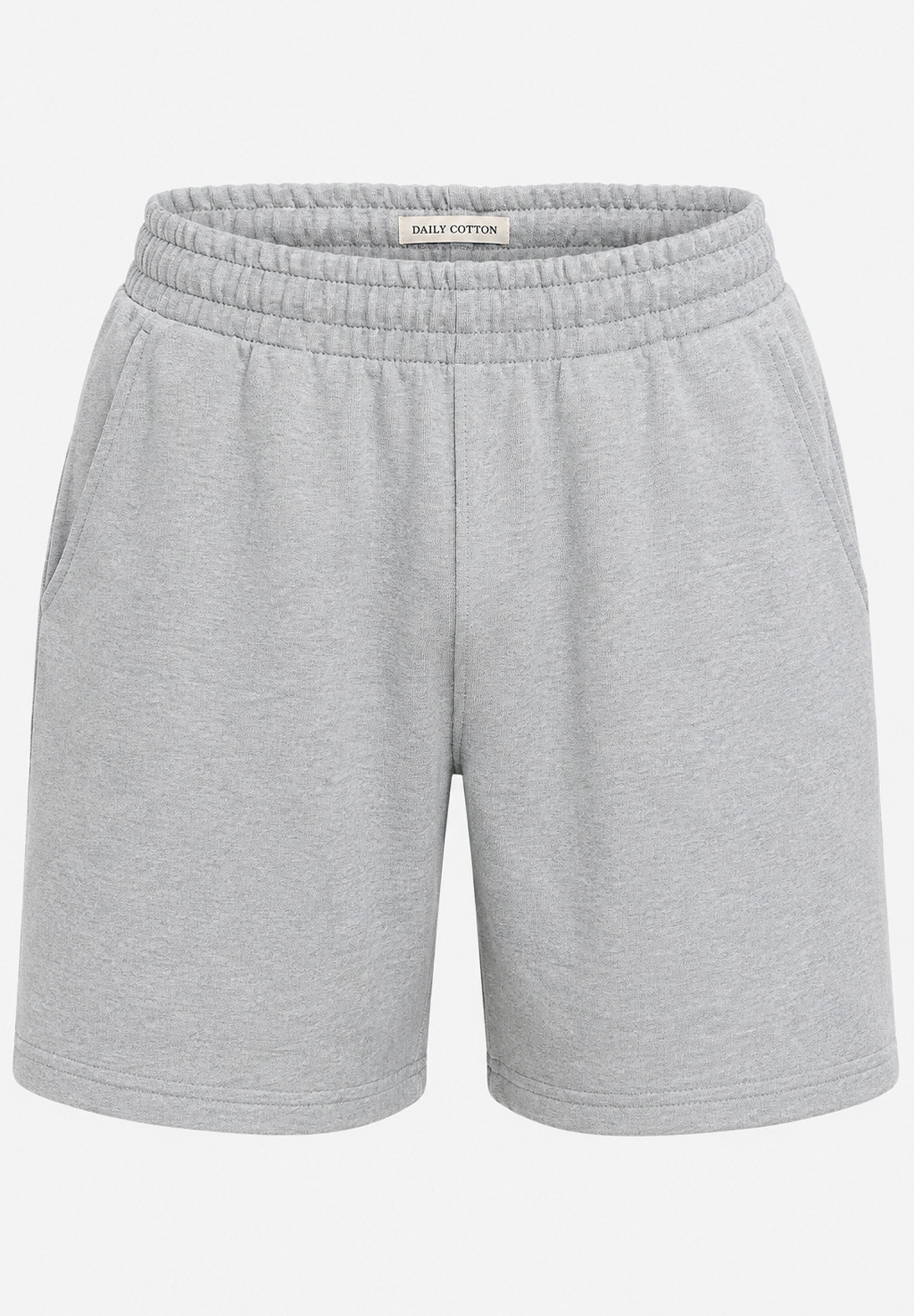 DAILY COTTON Sweatshorts Kurze Hose im lockeren Relaxed-Fit Sportshorts als Sommershorts aus 100% Bauwmolle
