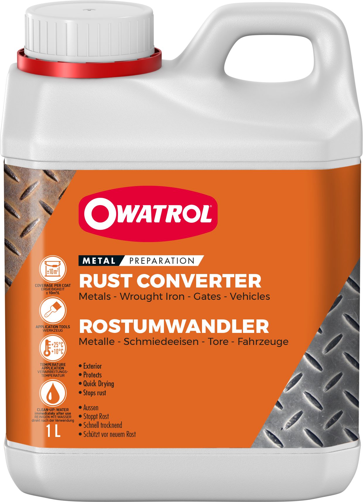 OWATROL Rostschutzgrundierung Rostumwandler