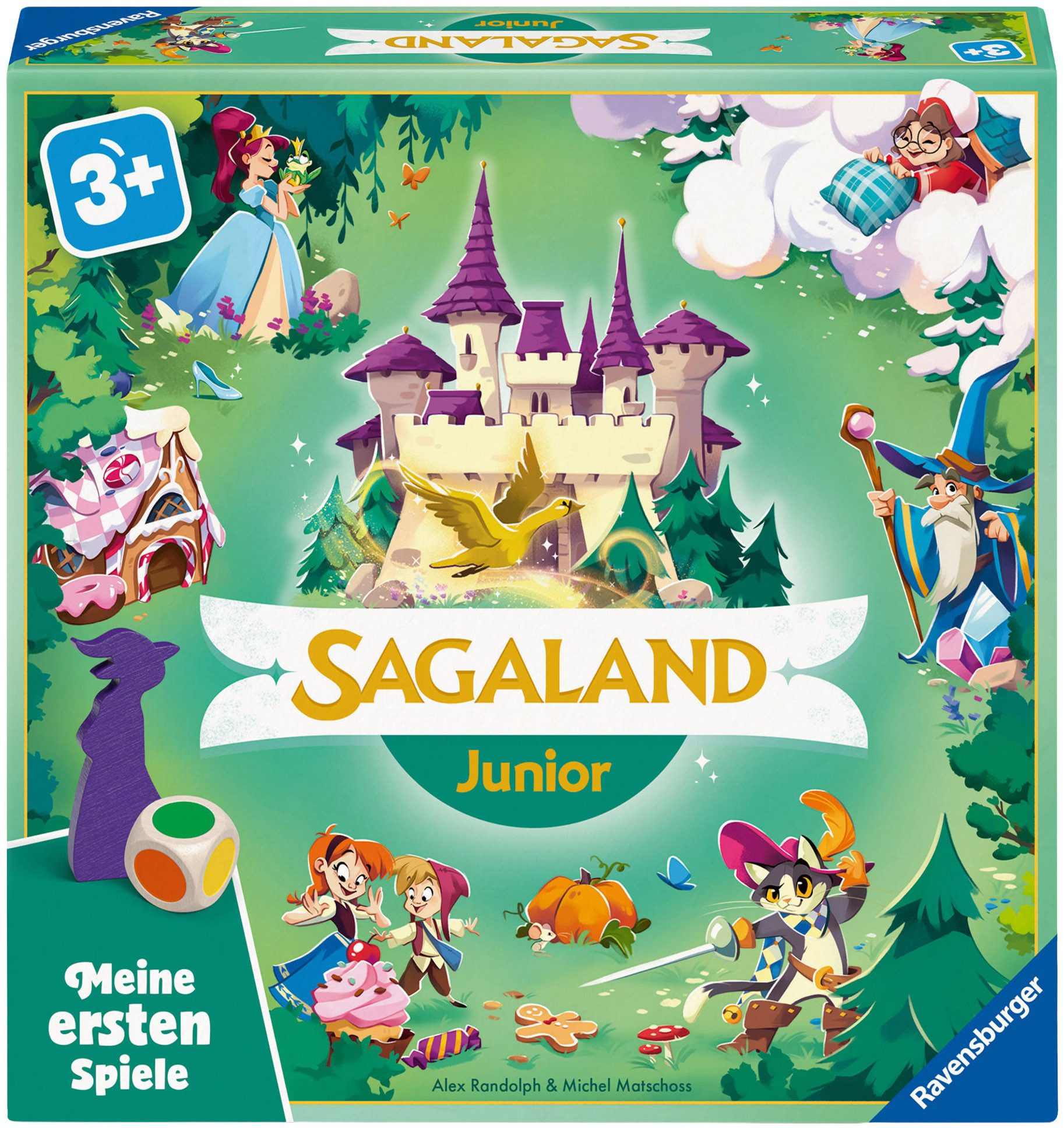 Ravensburger Spiel Sagaland Junior, Kinderspiel, Made in Europe