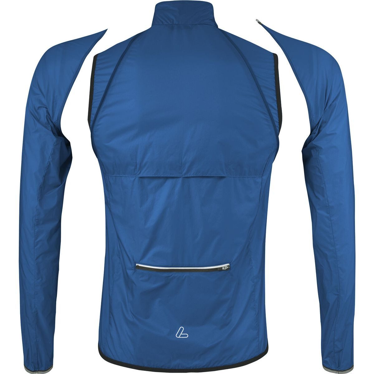 Löffler Fahrradjacke Men Bike Zip-off Jacket Windshell Funktionale Radjacke mit winddichtem, wasserabweisendem Material und