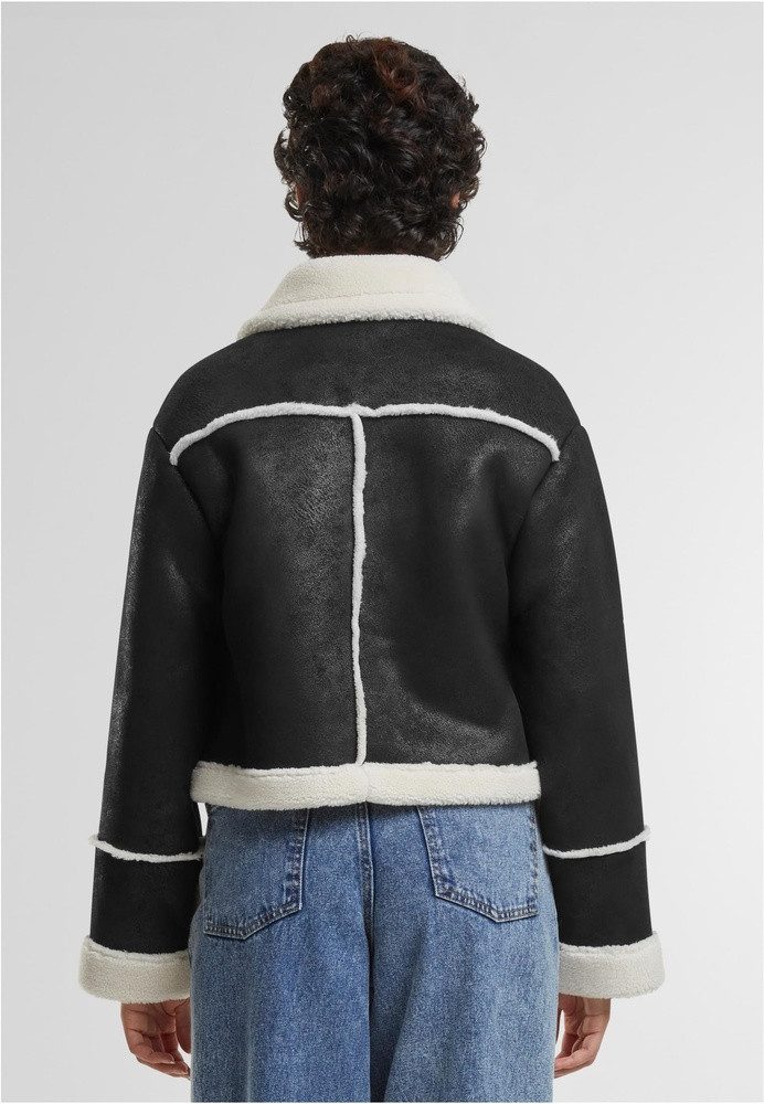 URBAN CLASSICS Lederjacke Ladies Shearling Jacket günstig online kaufen